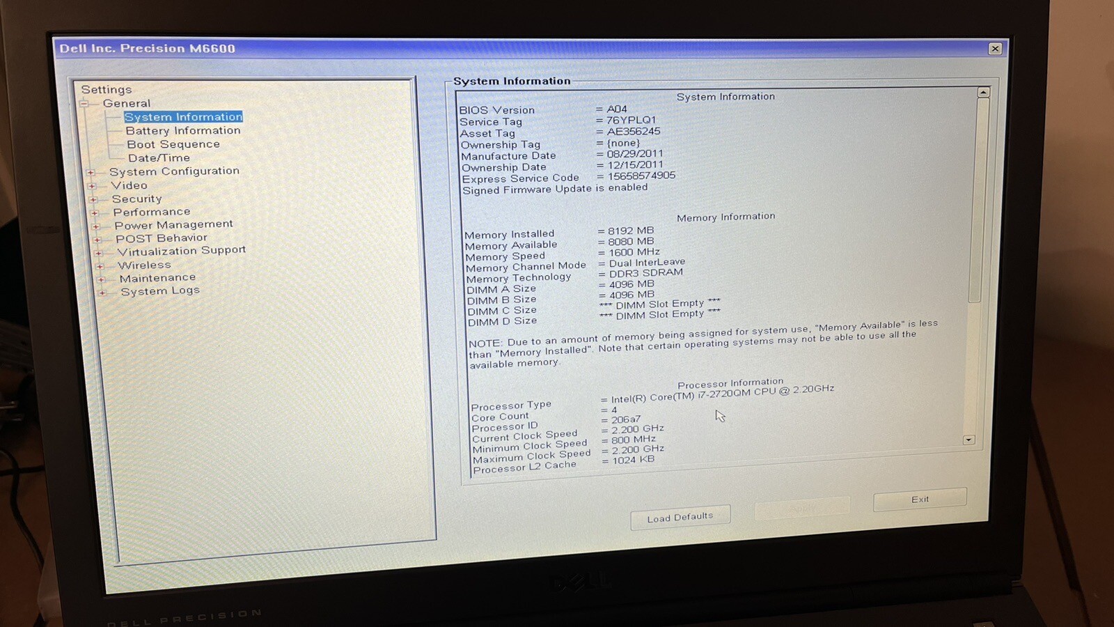Lot Of 4 Dell Inspiron/ PrecisionM4800/ I7 4th Gen 8,16,20,32 GB RAM NO STORAGE