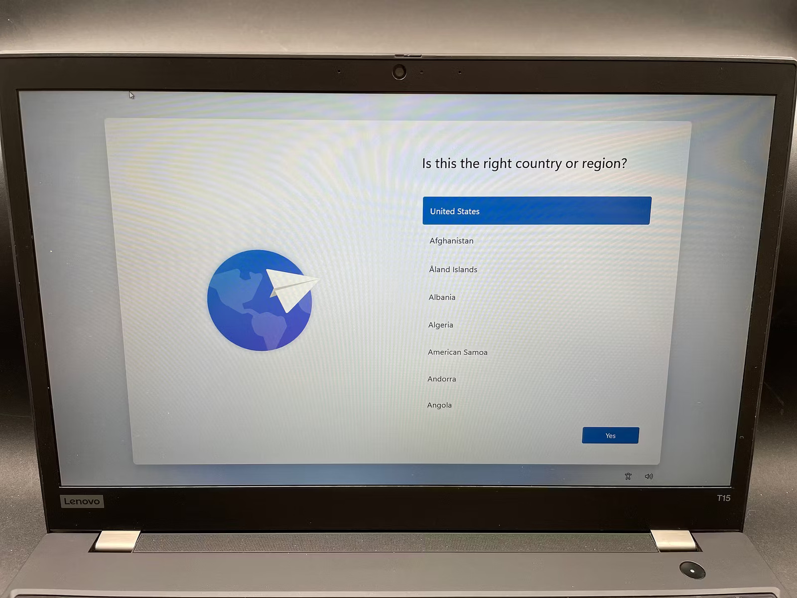 Lenovo ThinkPad T15 Gen 1 Used 15.5″ (i7-10510U-8GB-256GB NVMe)
