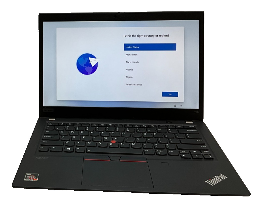 LENOVO ThinkPad T14s Gen 1 20UH000MUS Ryzen 7 PRO 16GB 512GB LAPTOP PC1TQ6K0