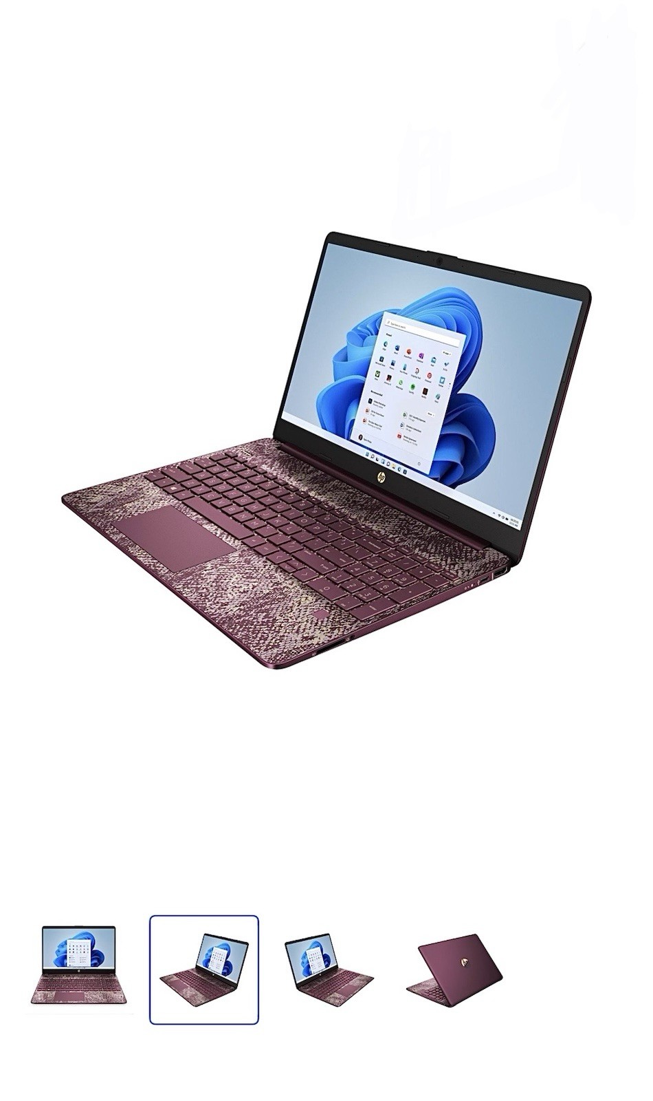 HP 15-dy4009cy 15.6″ Touch Laptop Intel i5-1155G7 12gb 512gb SSD Win11