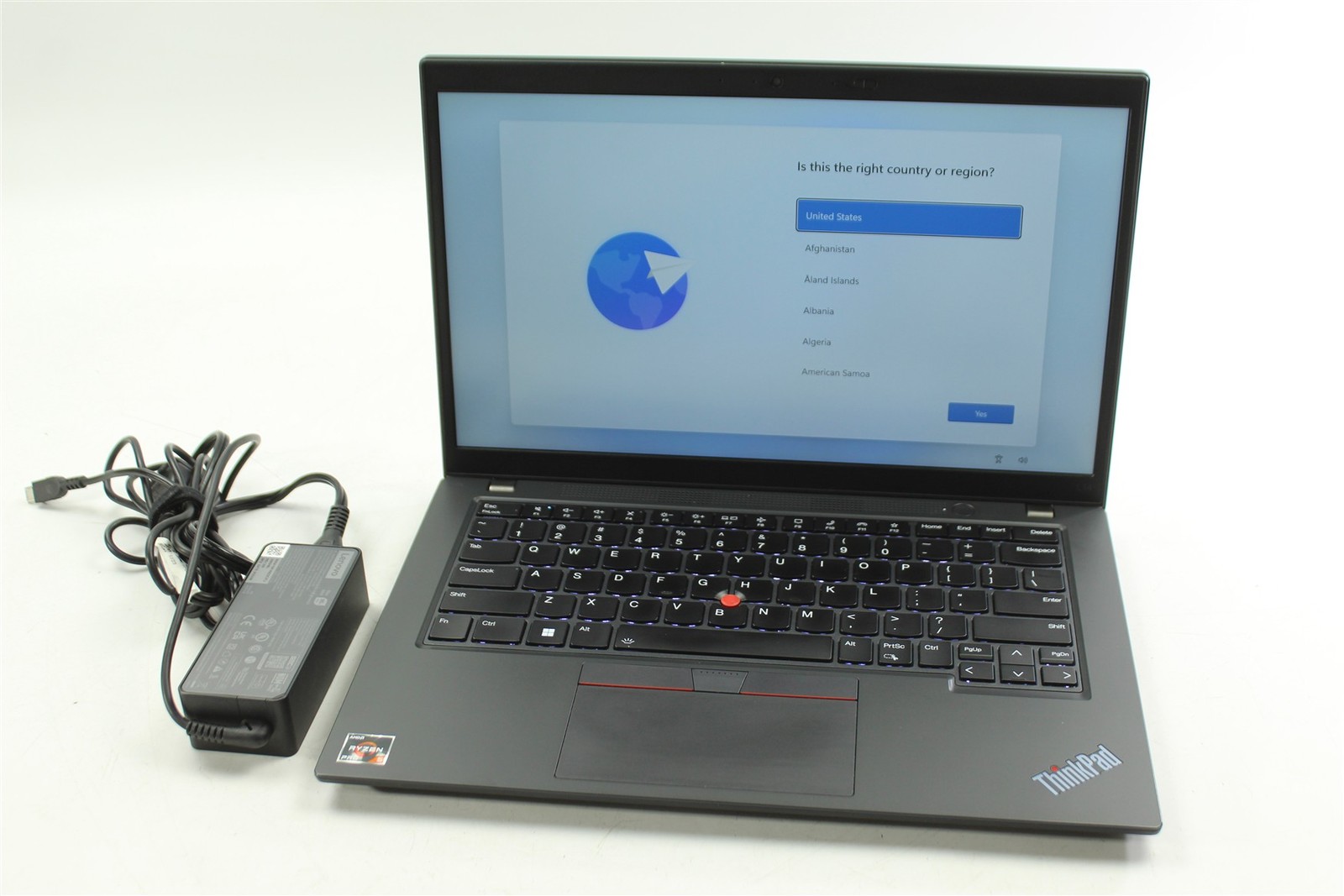 Lenovo ThinkPad L14 Gen 4 14″ Ryzen 5 Pro 7530U 2.0GHz 256GB SSD 16GB RAM W11H