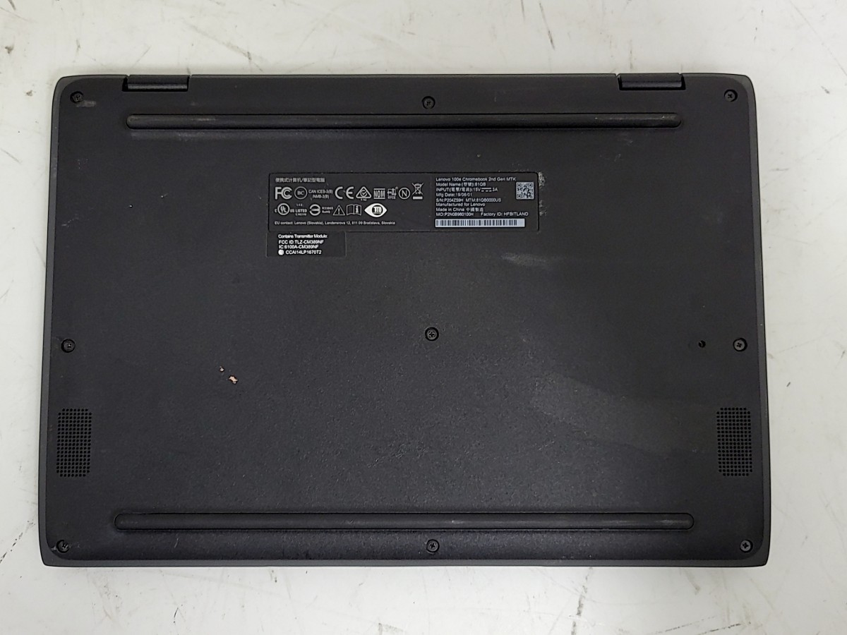 LENOVO 100e Chromebook 2nd gen MTK Celeron N4020 4GB 32GB SEE NOTES