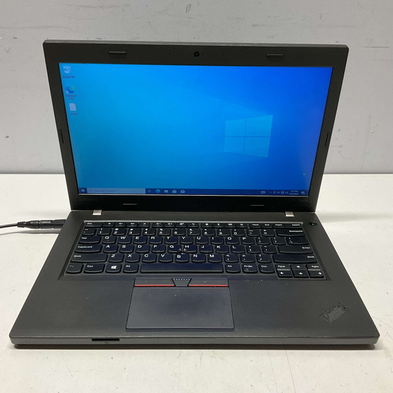 Lenovo ThinkPad L470 14″ | 2.60GHz Dual Core i5-7300U | 8GB 250GB SSD NO BATT