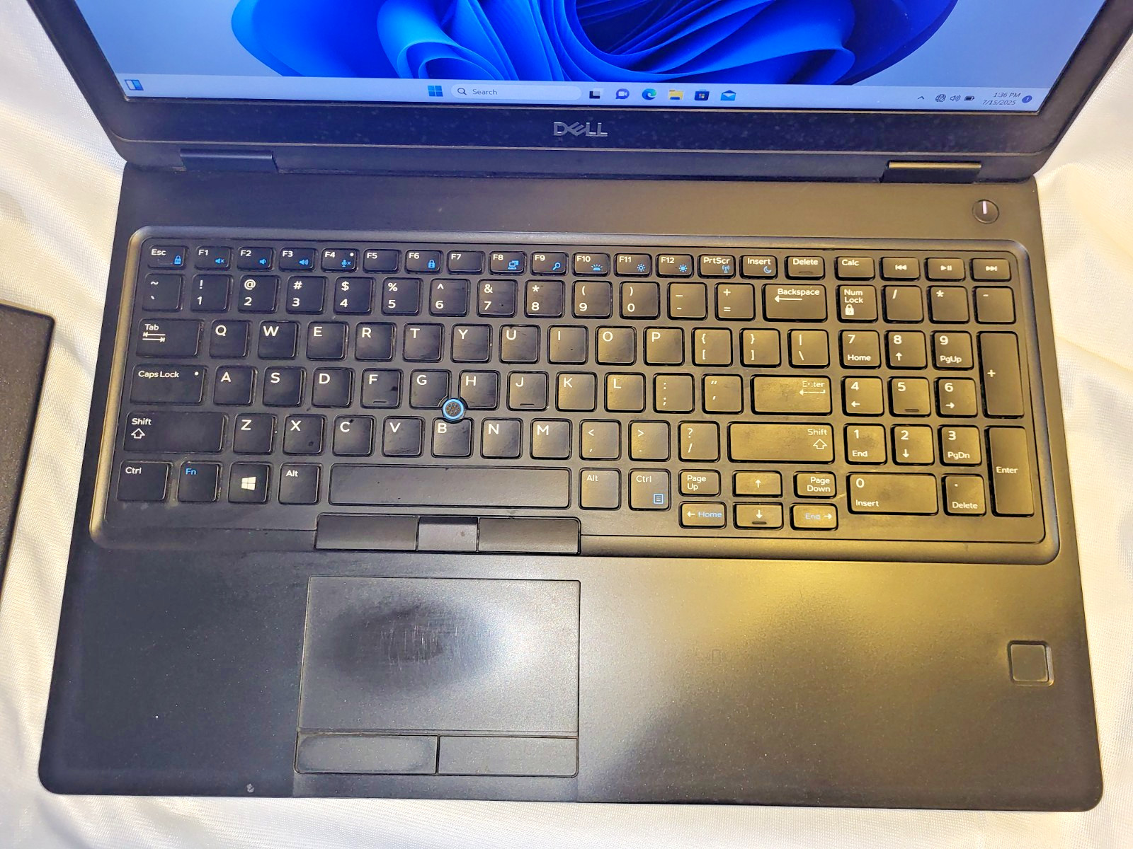 Dell Latitude 5591 i7-8850 2.6gHZ, 16GB Ram, 256 SSD, Nvidia MX130 w/Win 11
