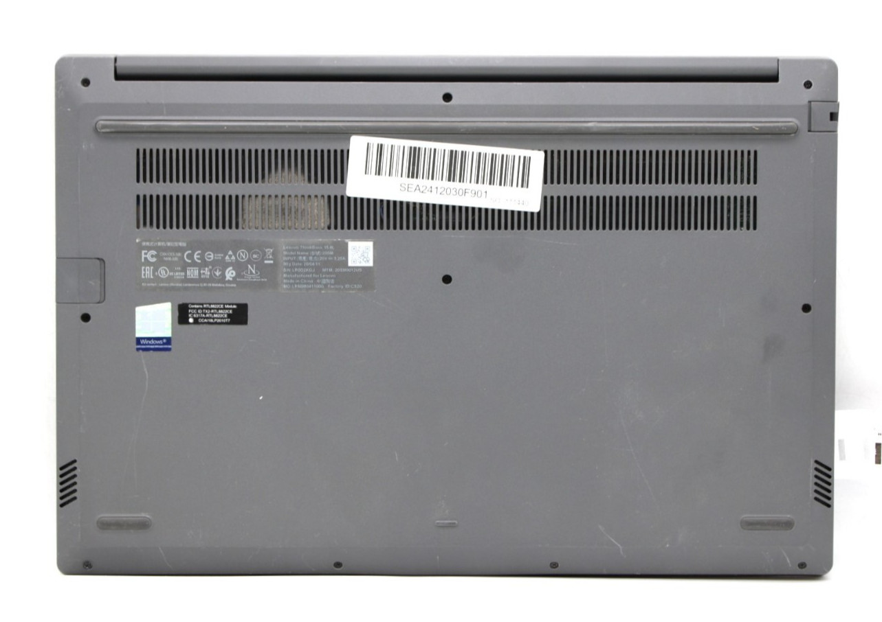 Lenovo ThinkBook-i5-1035G1@1.0GHz-8GB DDR4 RAM-240GB SATA-NO OS *USED/TESTED*
