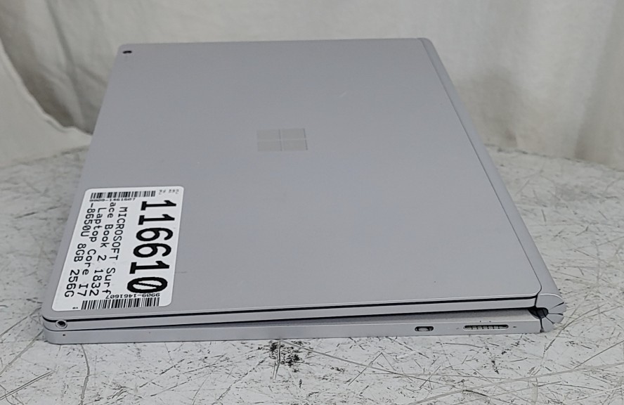 MICROSOFT Surface Book 2 1832 Laptop Core I7-8650U 8GB 256GB SEE NOTES