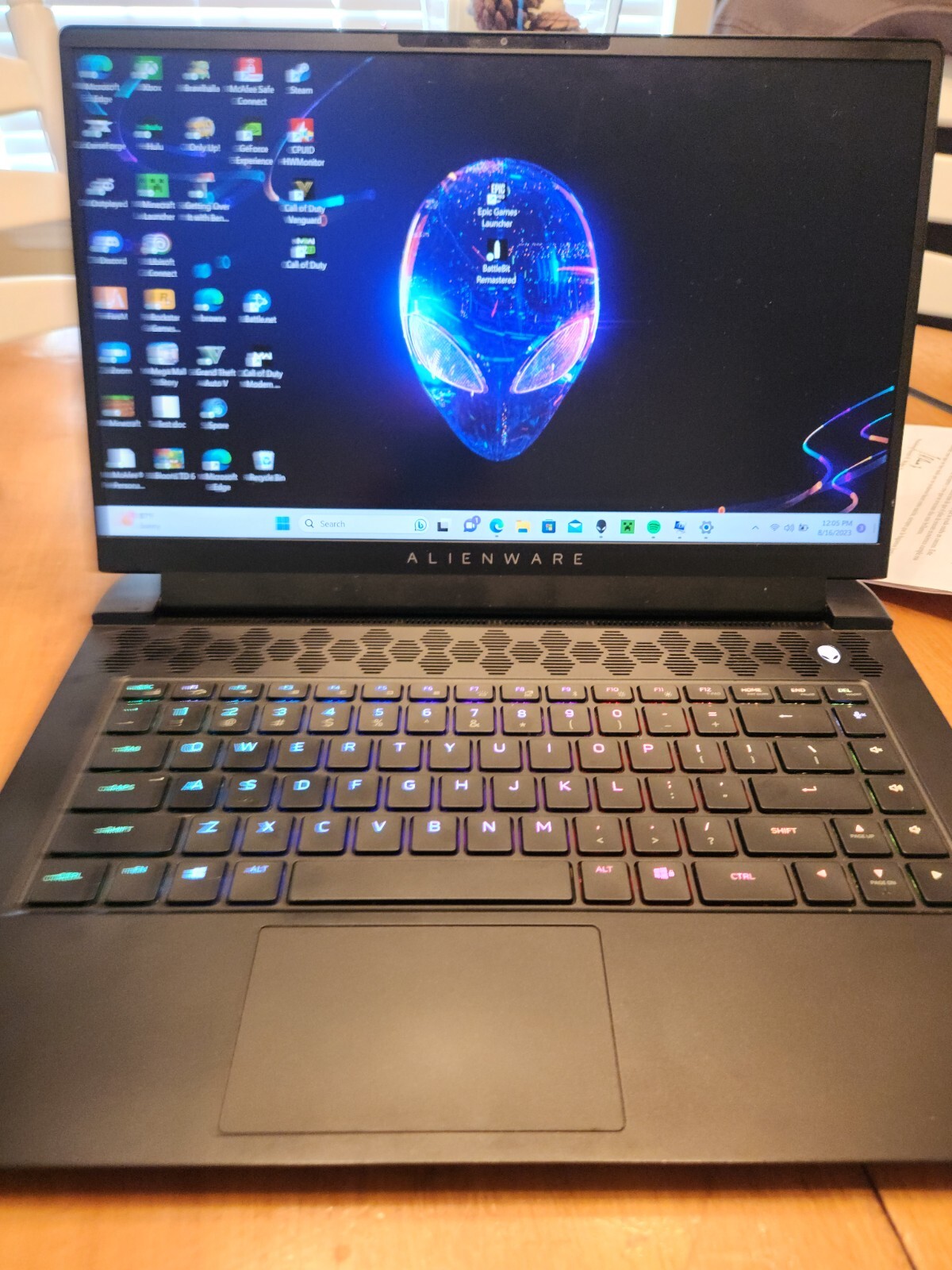 Alienware m15 Rysen Edition R5 Gaming Laptop