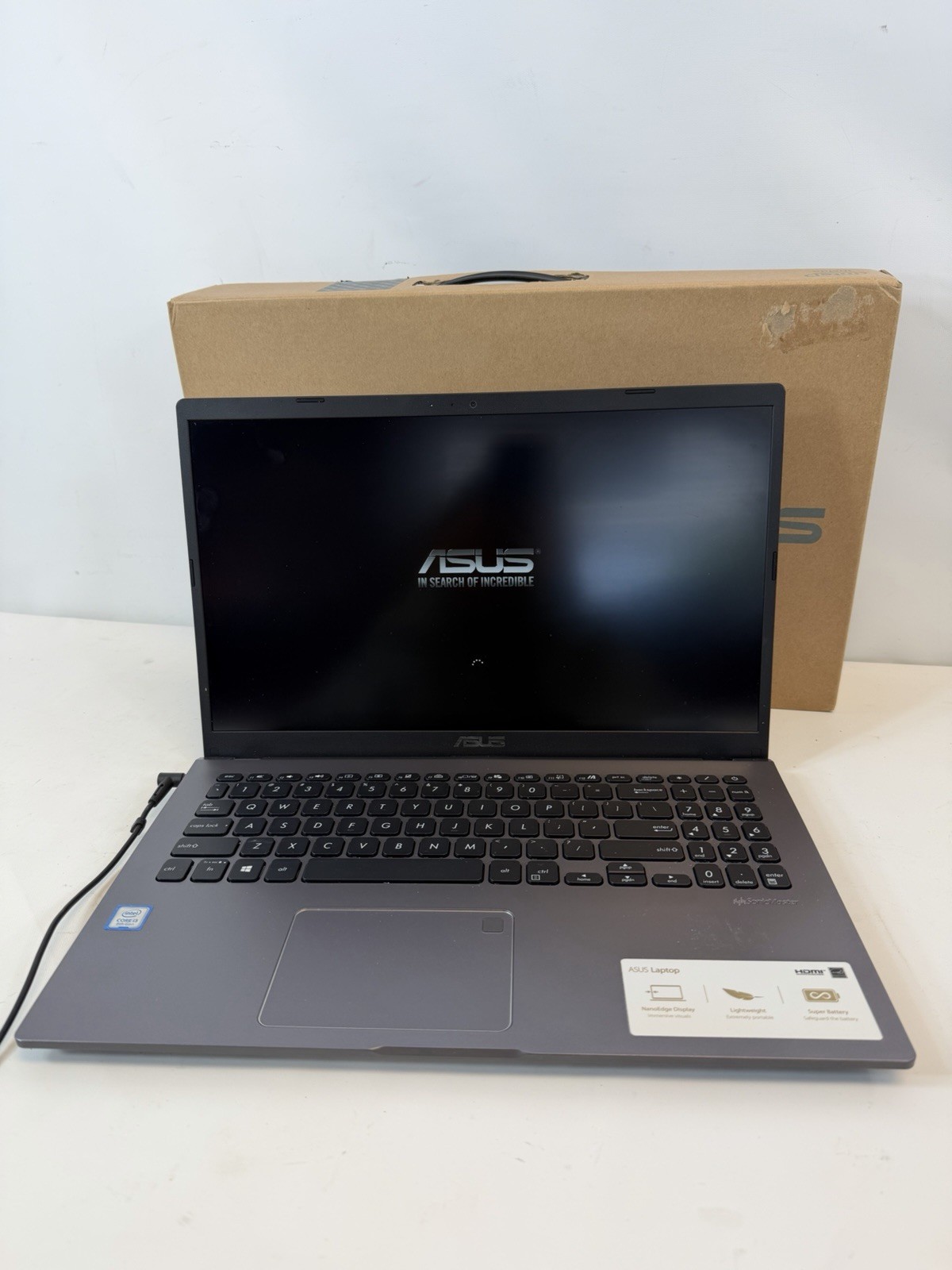 ASUS Vivobook X509FA-RH3 15″ Intel i3-8145U 8GB DDR4 512GB SSD Windows 11 Home
