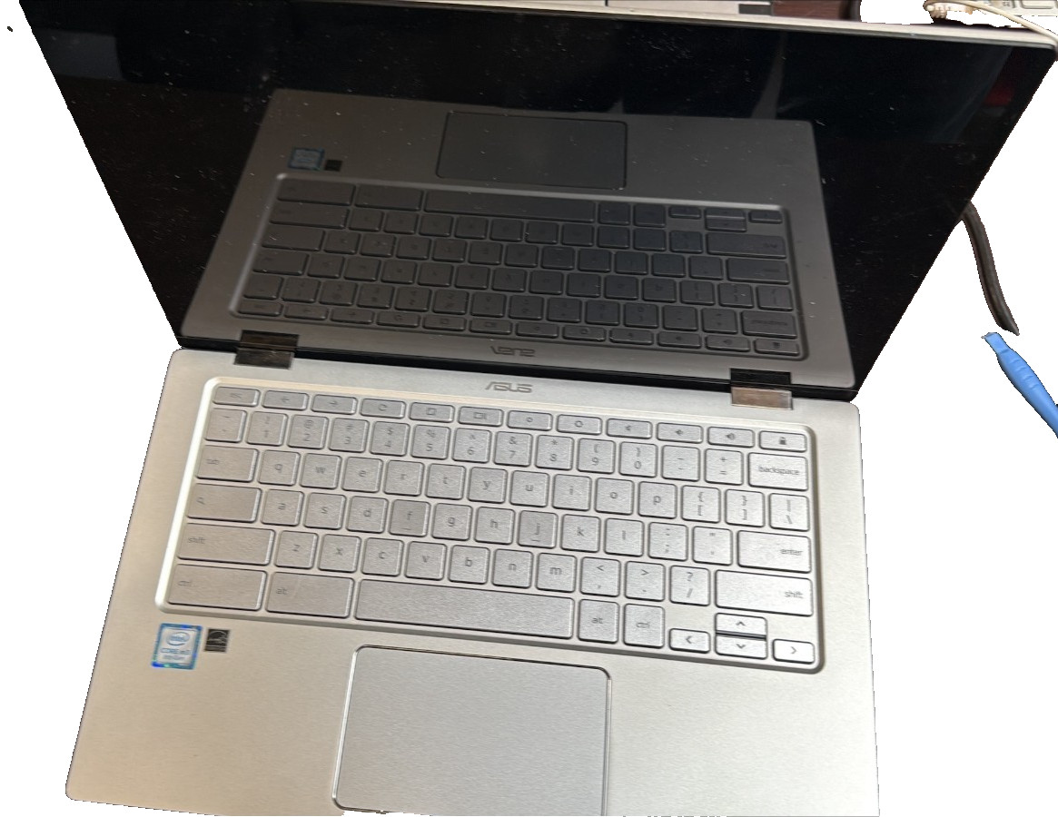 ASUS Chromebook Flip 14″ m3-8100Y 8GB 64GB SSD C434T Parts/Not Working