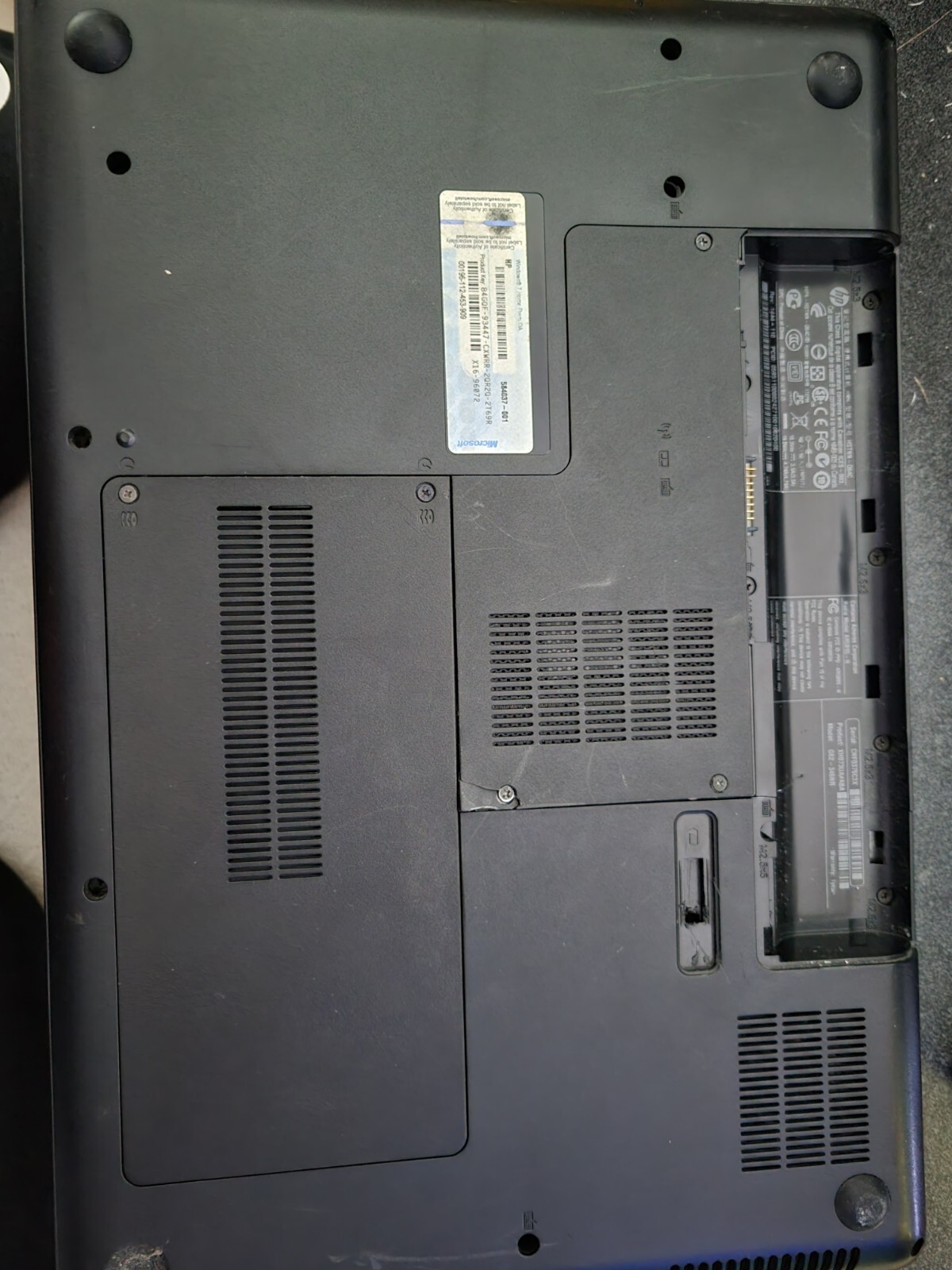 HP Laptop G62-346NR (For Parts Only)