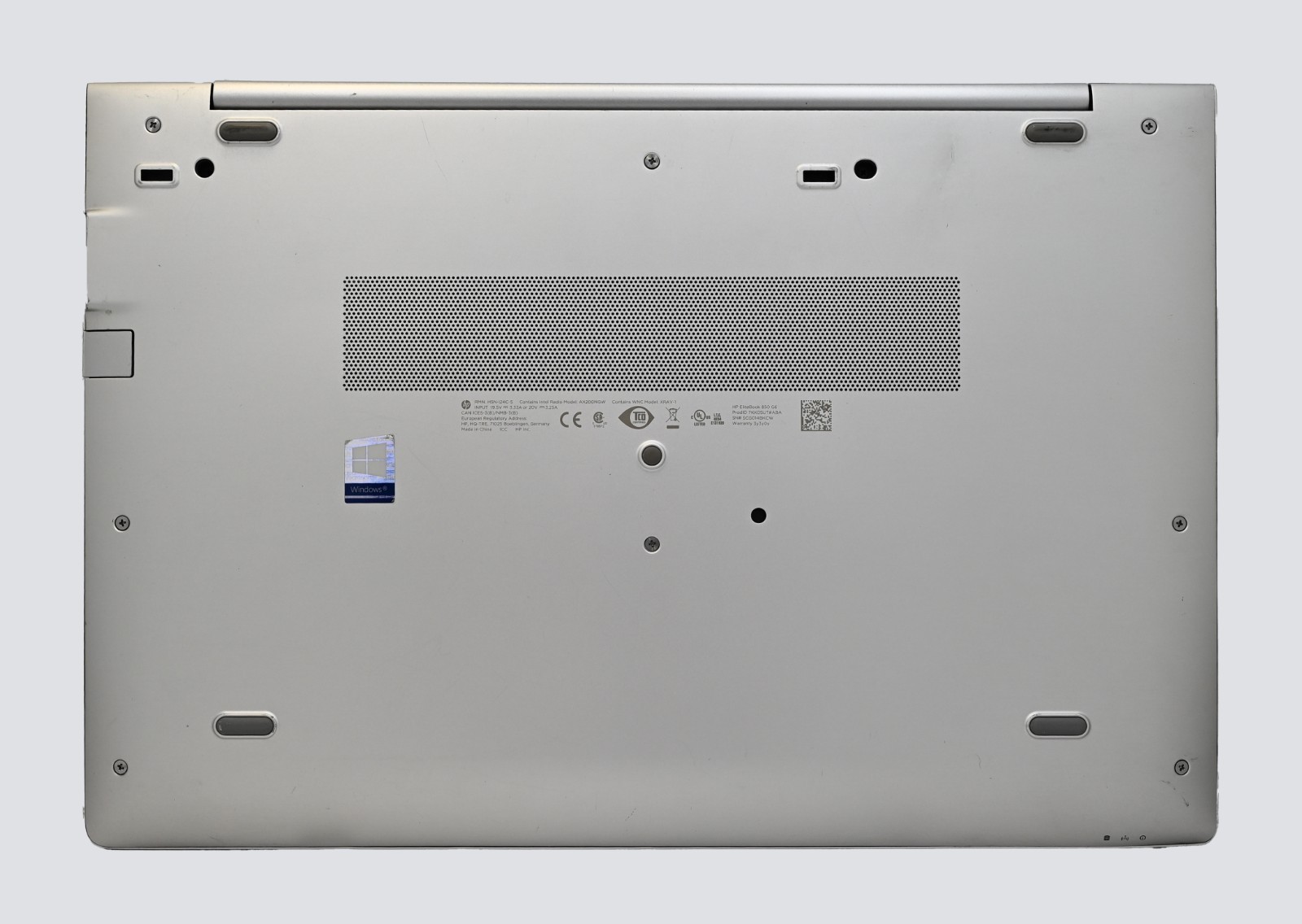 HP EliteBook 850 G6 i7-8665u 1.9GHz 16 GB RAM 128 GB SSD – Windows 11 Pro