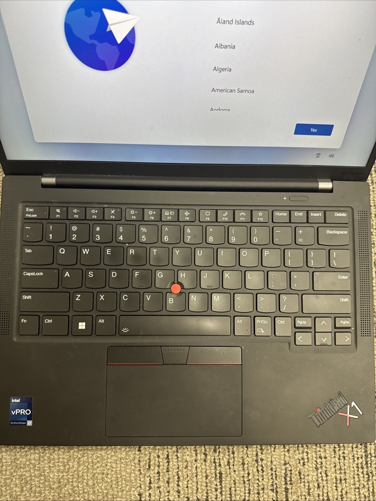 Fully Working Lenovo Thinkpad x1 carbon gen 11 i7 Good condition (Type 21HM)