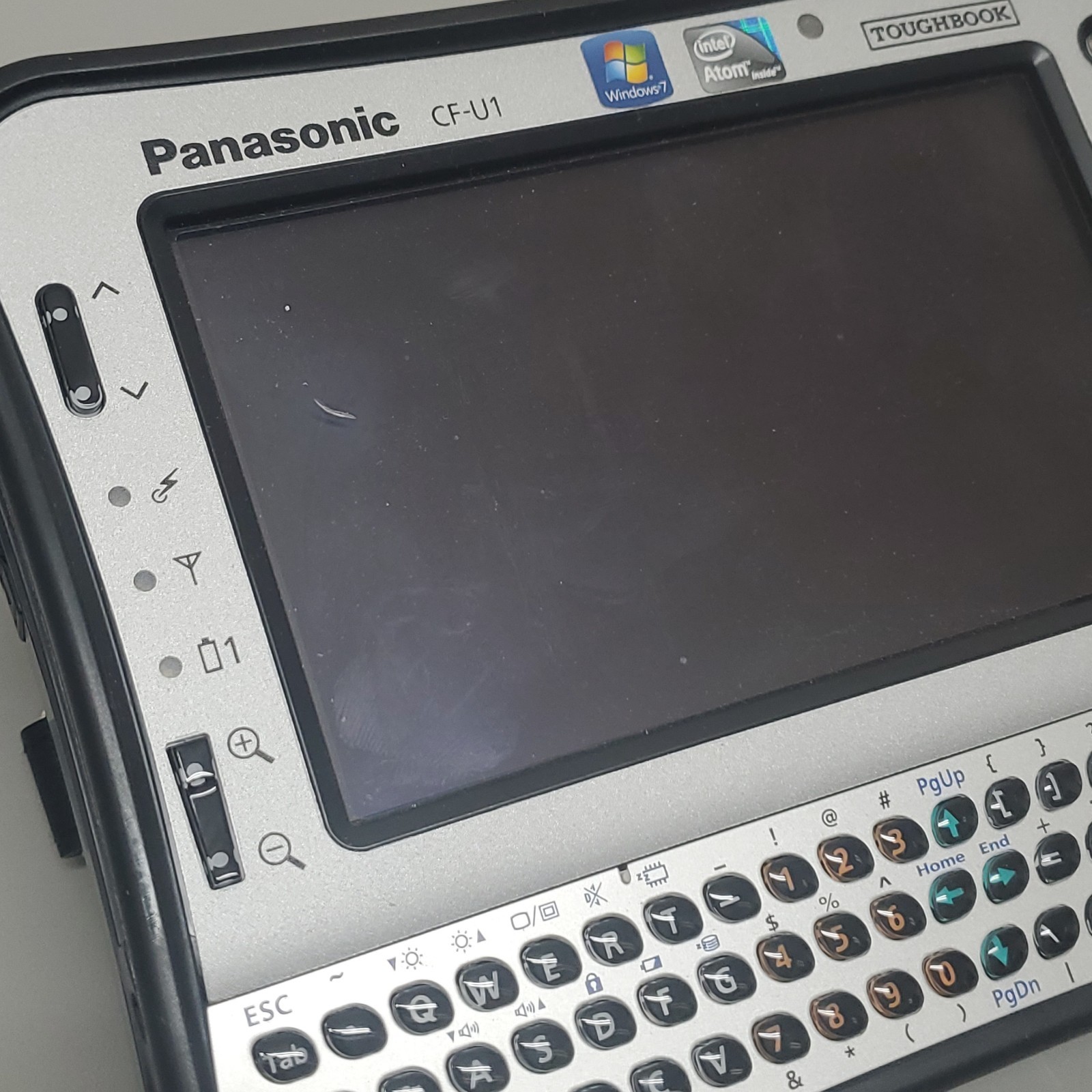 Panasonic CF-U1 Rugged Laptop Tablet Computer – Boots – No AC/OS – Atom Z530