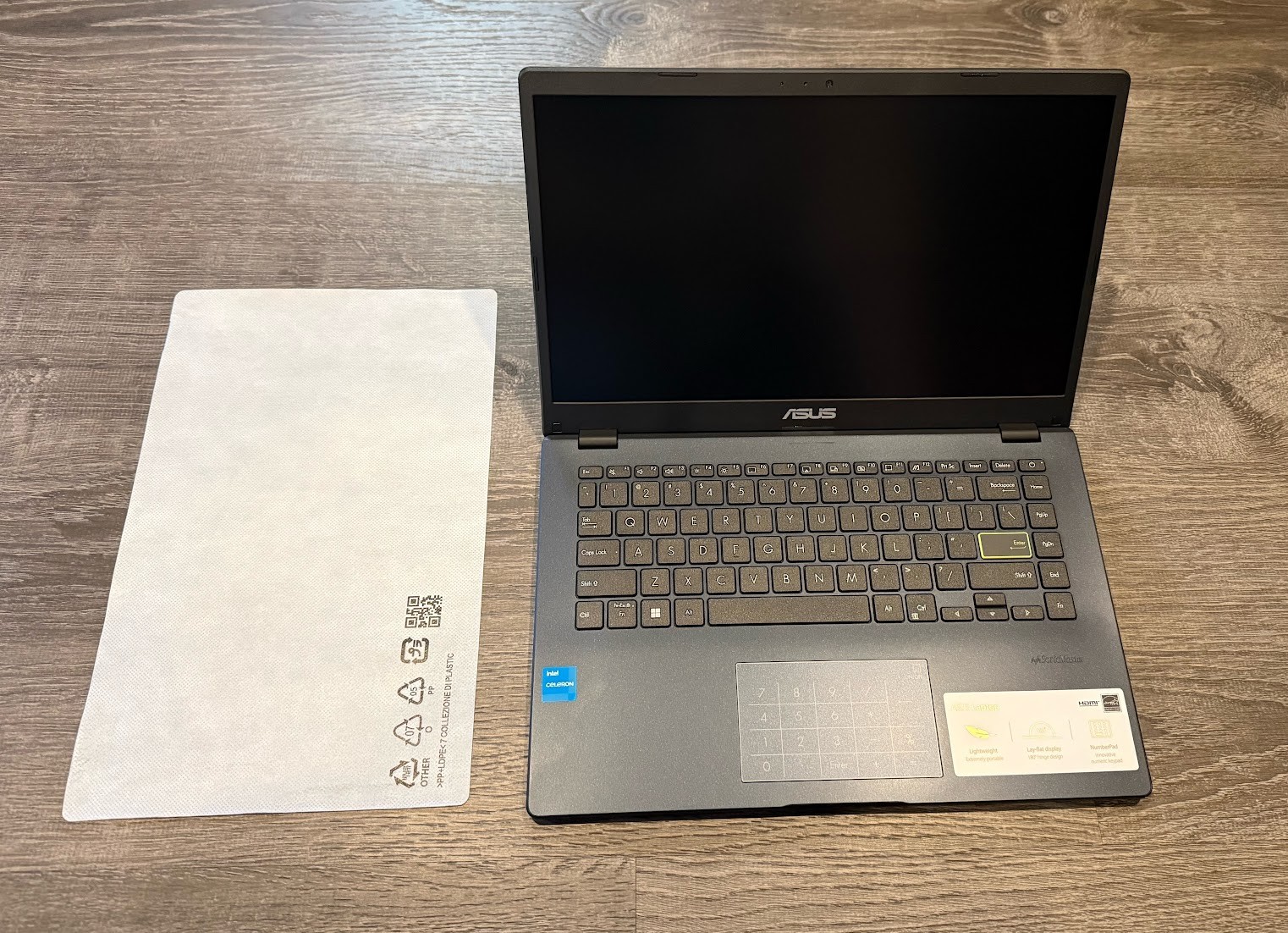 Asus E410KA-CL464 Laptop 14″ FHD Intel N4500 4GB onboard 64GB EMMC WIN11H S MODE