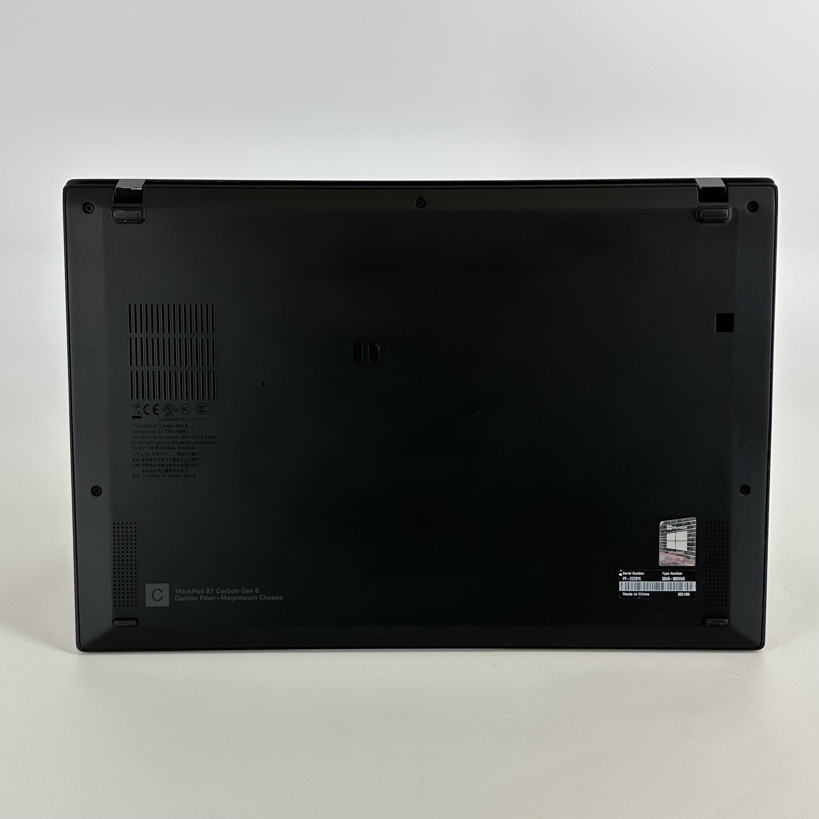 Lenovo ThinkPad X1 Carbon Gen 8 14 2K i7-10610U 1.80GHz 16GB 512GB SSD Good