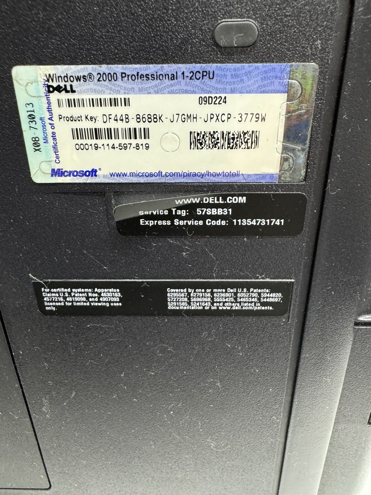 Dell Optiplex SX 260 Pentium 4 Untested