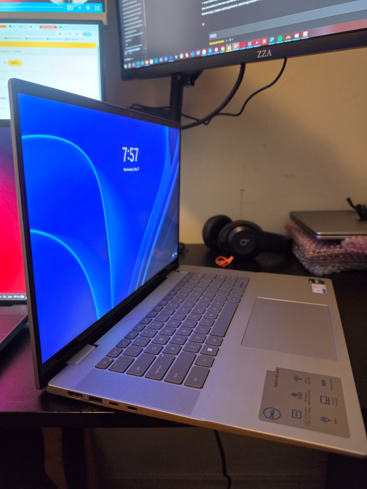 Dell Inspiron 16 7630 16″ Touch 16GB 256GB SSD i7-1360P WIN11H, Platinum Silver