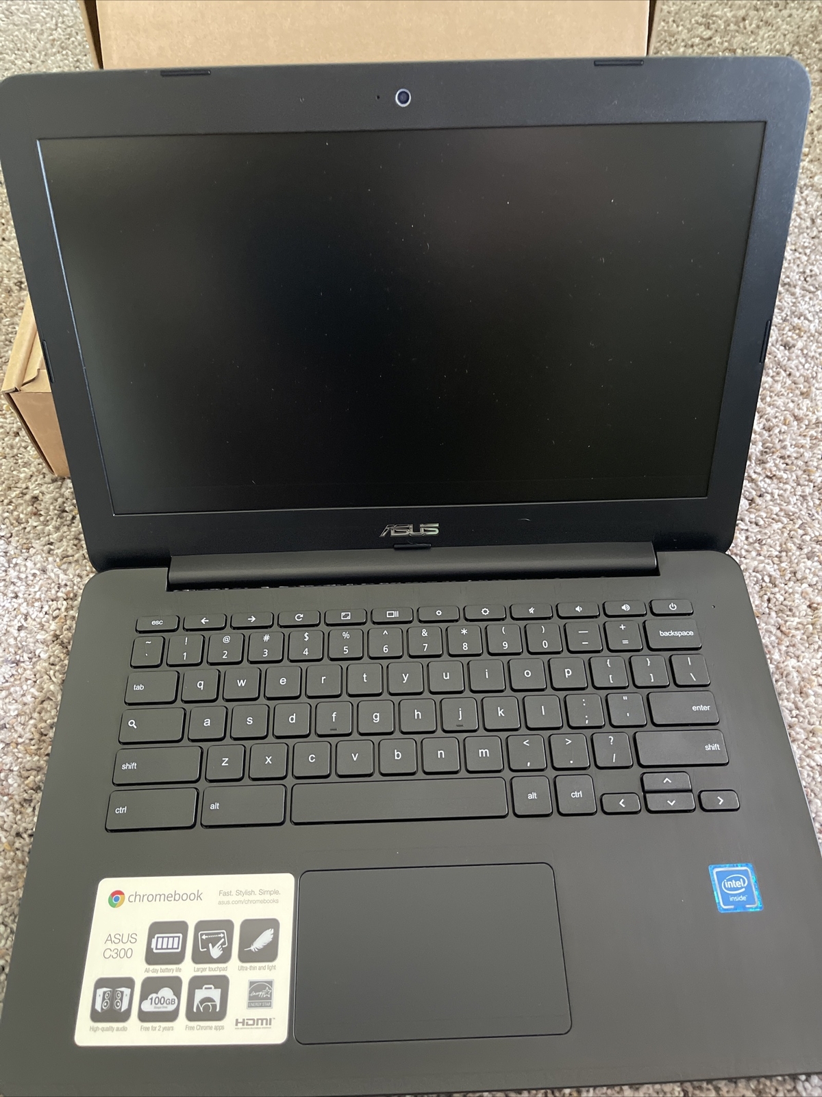 ASUS Chromebook C300SA-DS02 Celeron N3060 4GB 16GB Chrome OS