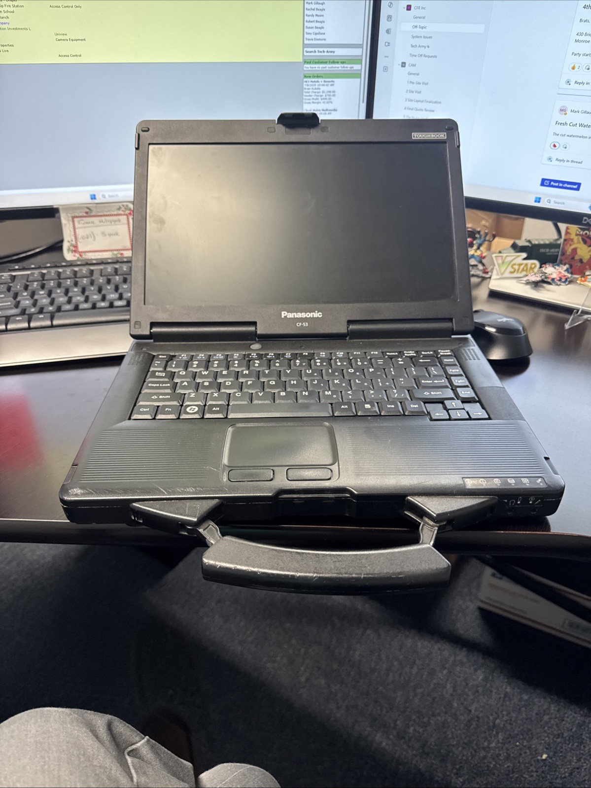 RUGGED PANASONIC CF-53 TOUGHBOOK **Patts Of Repair Free Ship