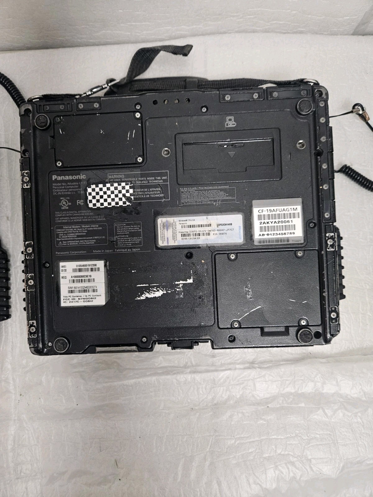 Lot Of 3 Panasonic Toughbook CF-19 MK5 i5-2520M 8GB TOUCH SCREEN NO SSD-NO OS