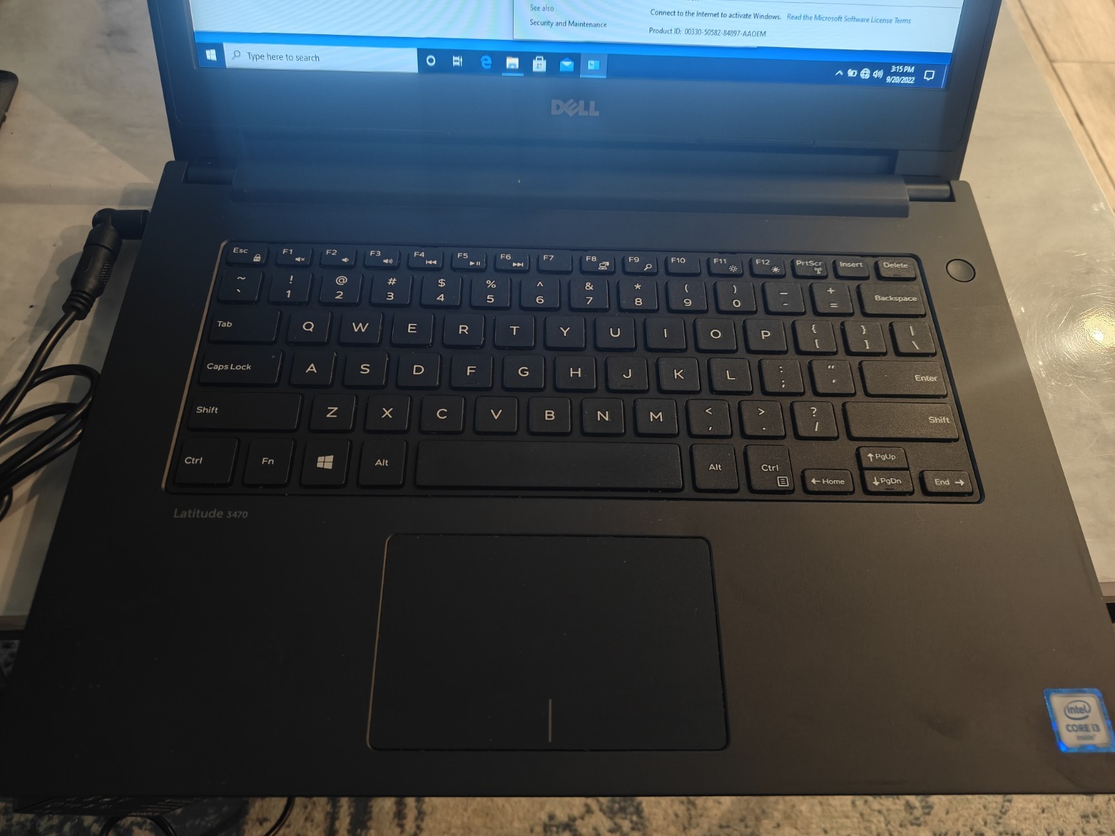 Dell Latitude 3470 14″ Laptop Intel i3-6100U 8GB RAM Win 11