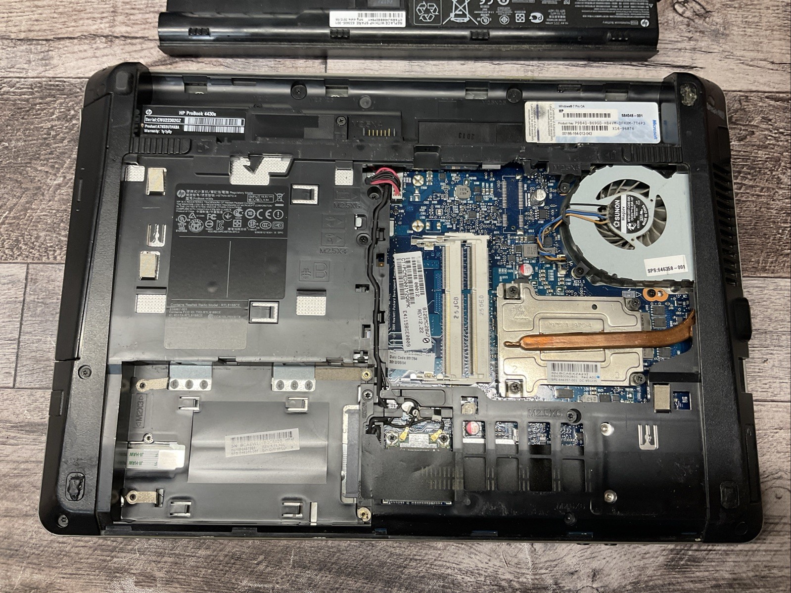 ProBook 4430s / i3 2nd / No RAM Laptop Notebook PC / C10