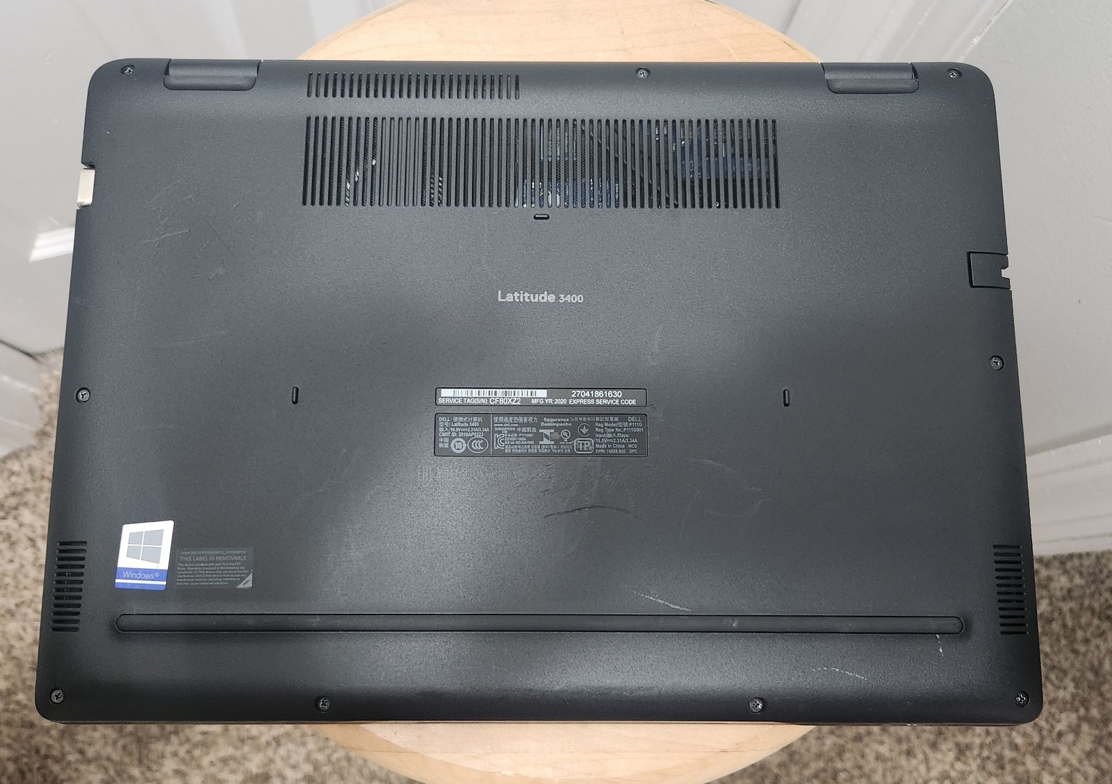 Dell Latitude 3400 💻 Win 11 pro i5-8265U 1.6GHz 8GB Ram 256GB m.2 nvme ssd🔥