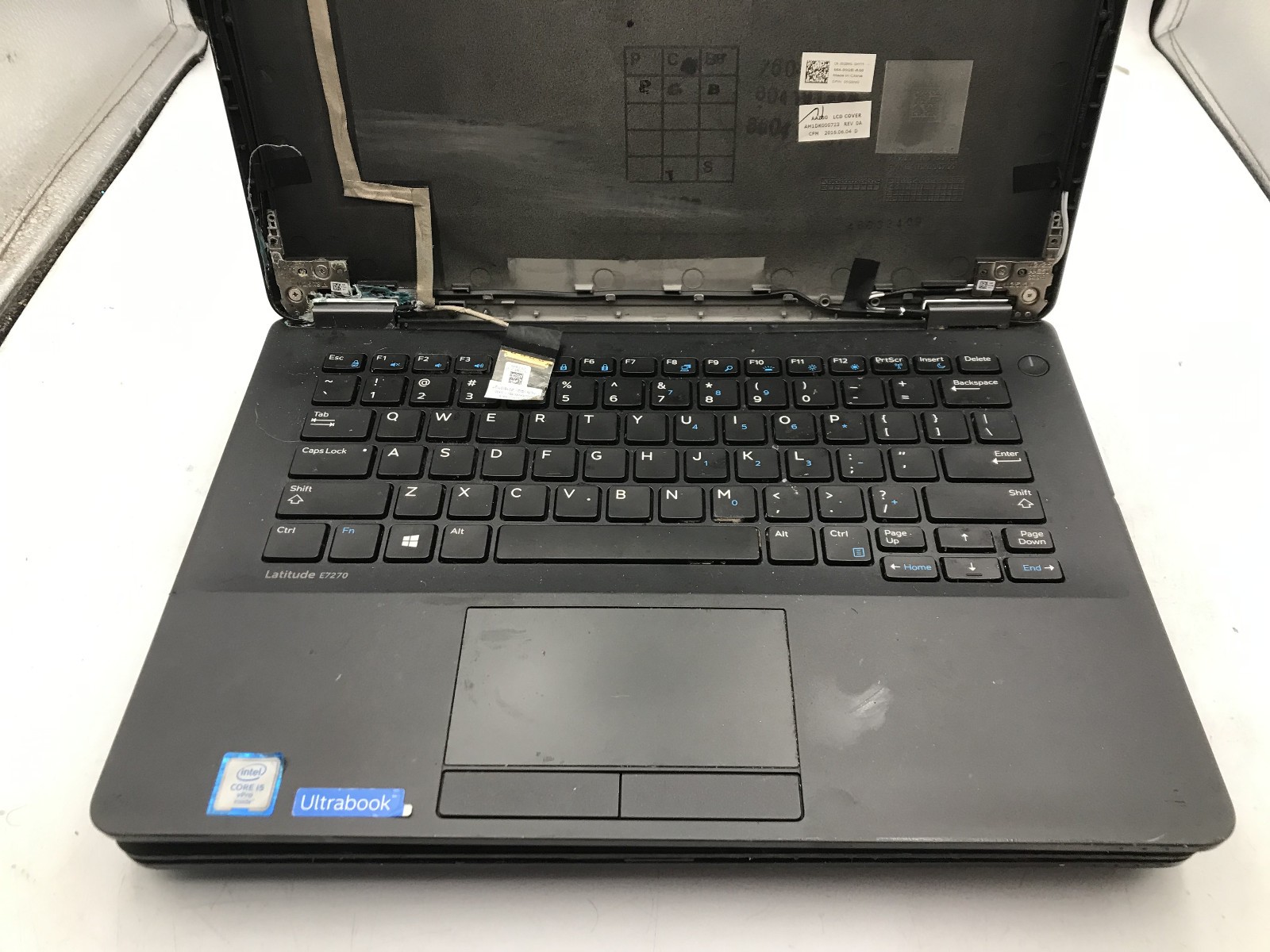 DELL LATITUDE E7270 – LOT OF 2 -FOR PARTS/REPAIR- INTEL I5 6TH GEN – NO RAM – BB