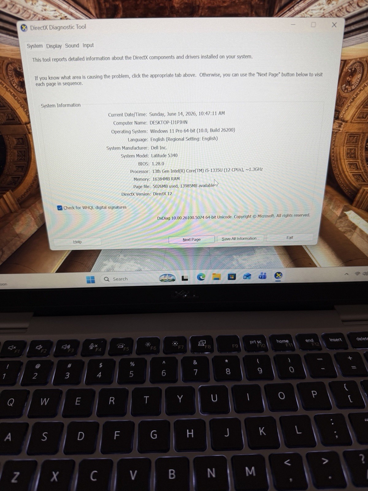 DELL LATITUDE 5340 CORE i5 13TH GEN 16GB RAM 512GB SSD