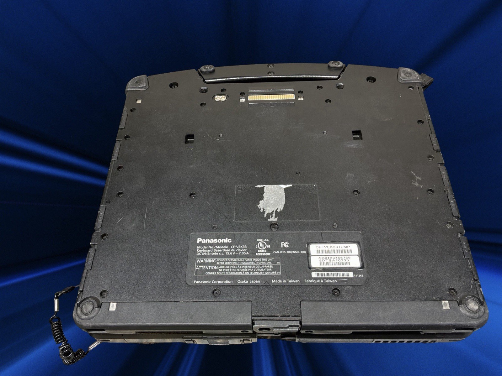 Toughbook Panasonic CF-33 I5-6300U 8GB RAM 256GB SSD Win11P W/CHARGER