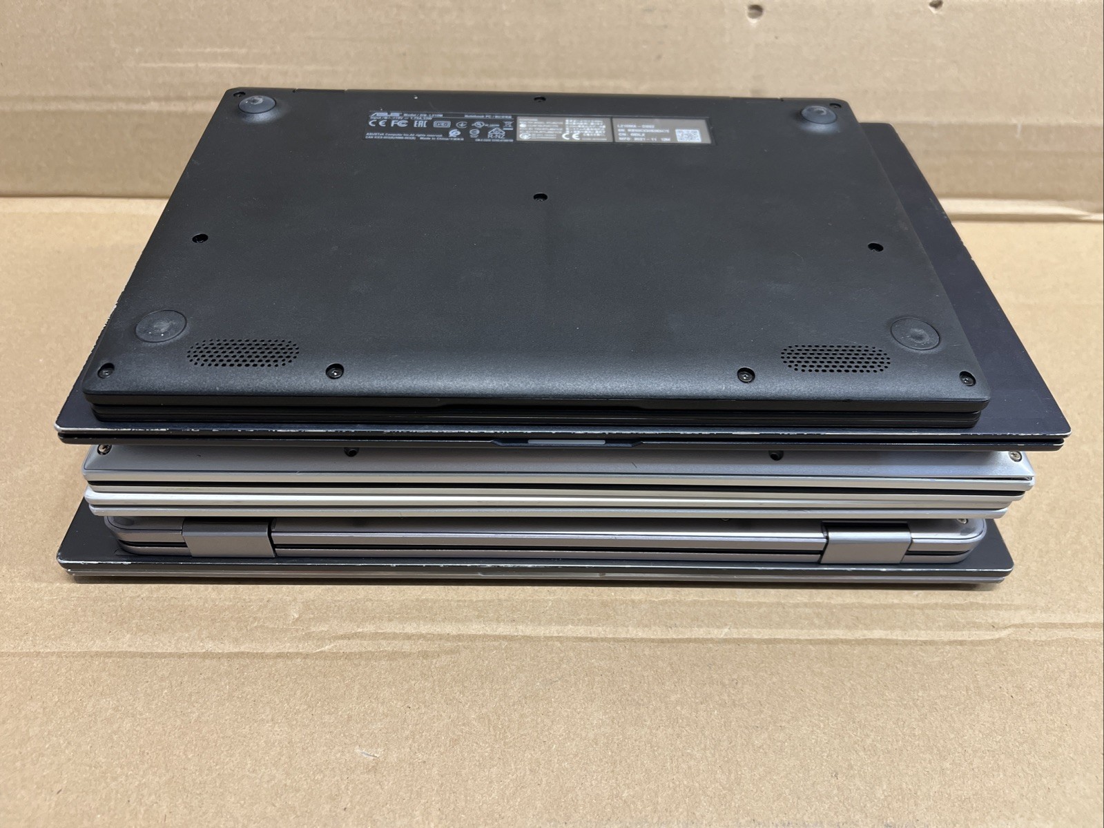 Lot of 6 ASUS VivoBook ExpertBook i5 i3 Celeron Pentium 4-8GB Laptops
