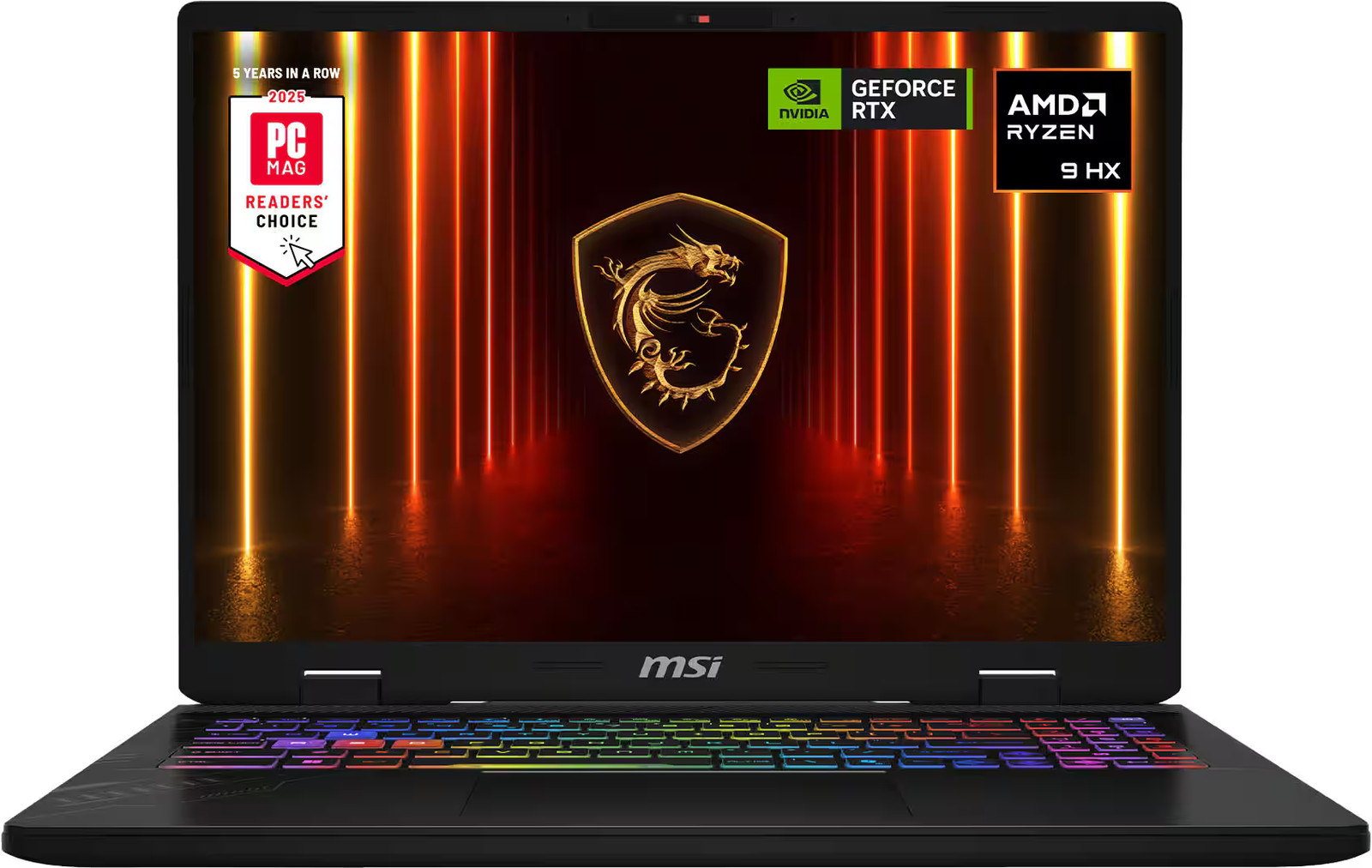 MSI – Crosshair A16 HX 16″ 2.5K QHD+ 240Hz Gaming Laptop – AMD R9 8940HX – RT…