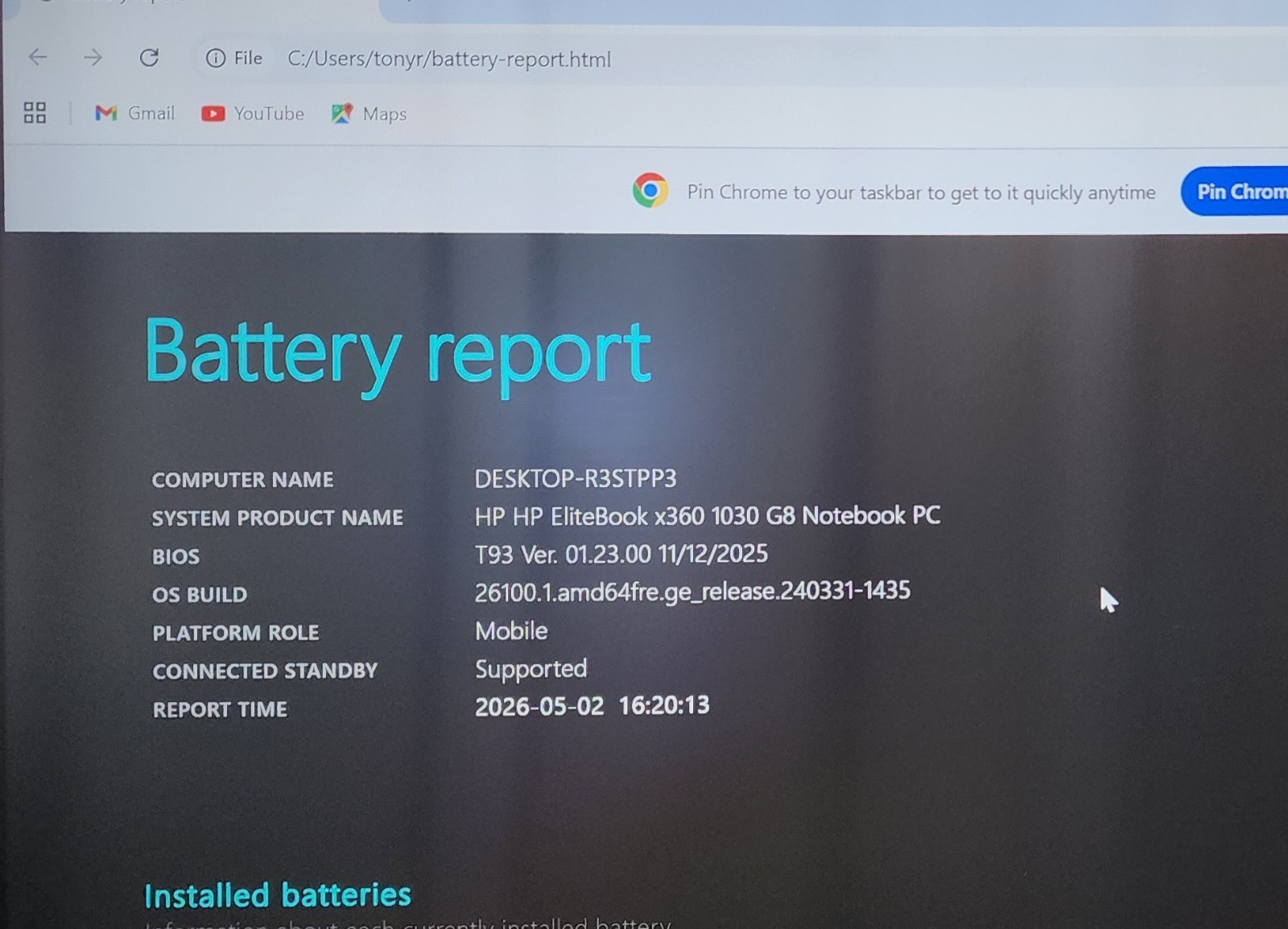 HP EliteBook x360 1030 G8 Laptop i7-1185G7 3.0 GHz 16GB RAM