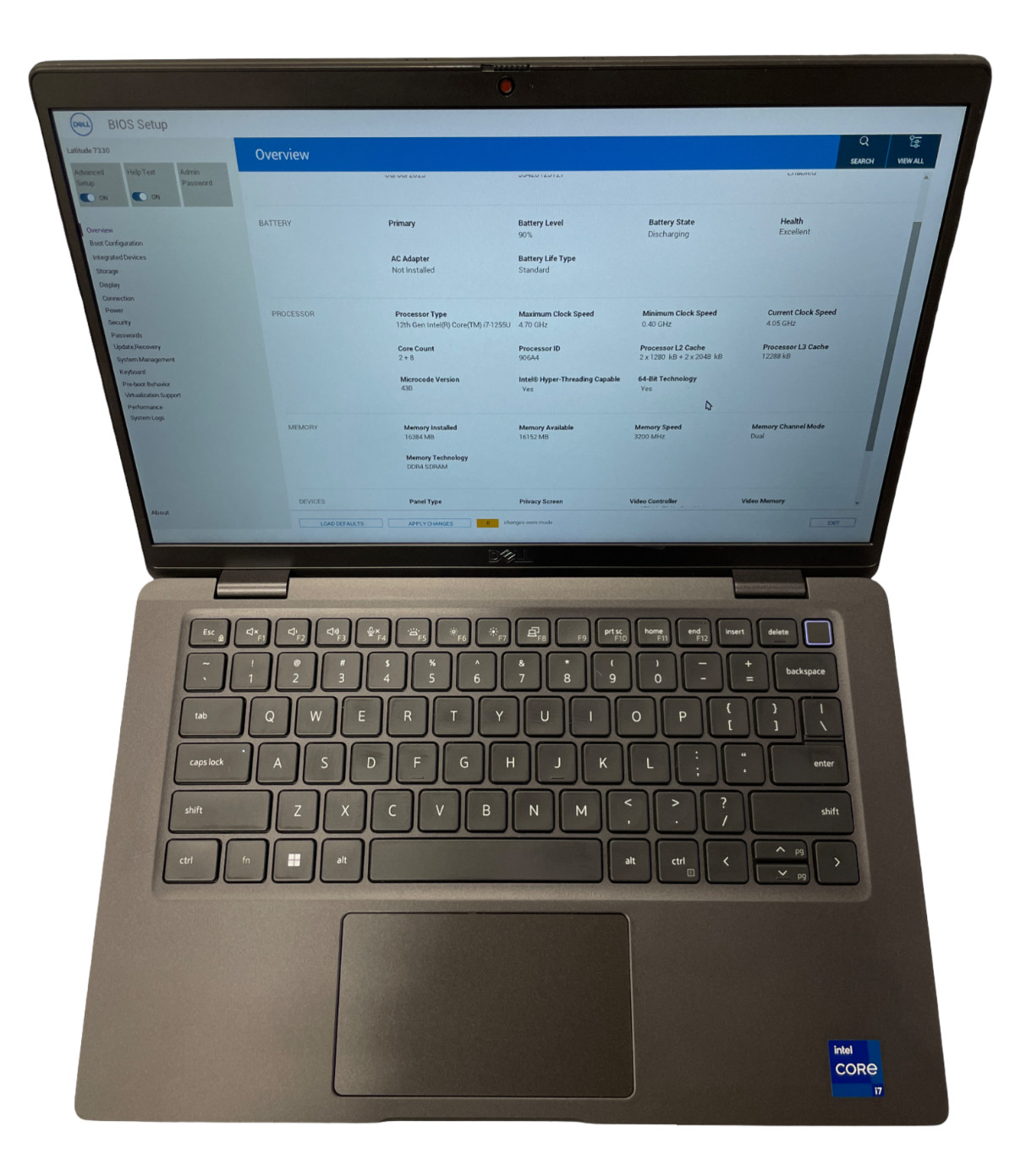 Dell | Latitude 7330 / i7-1255U / 16GB / 512GB NVMe / WIFI-BT | 75% Battery #26