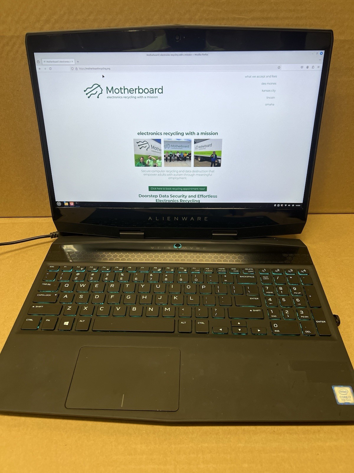 Alienware Alienware m15 i7-8750H 16GB Tested | GeForce RTX 2060 Mobile