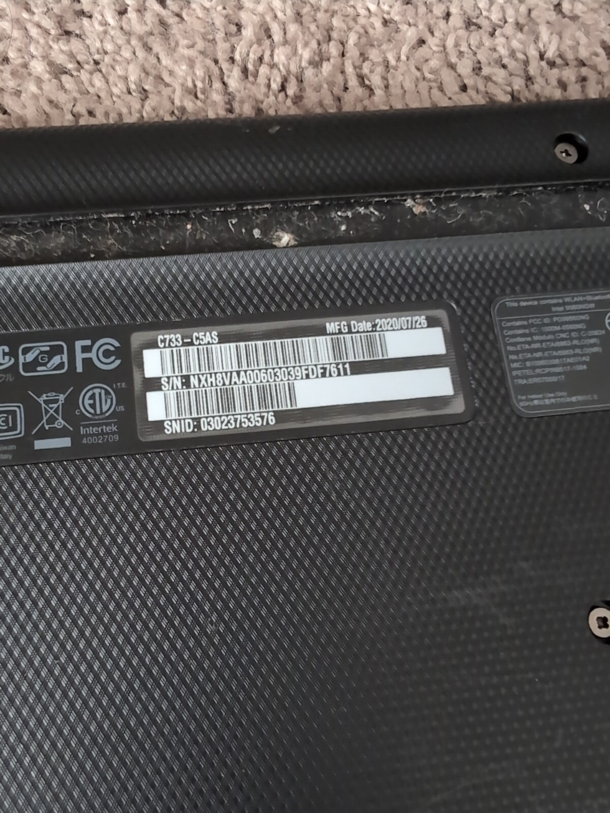 Acer Chromebook 311 C733-C5AS 11.6″ Chromebook
