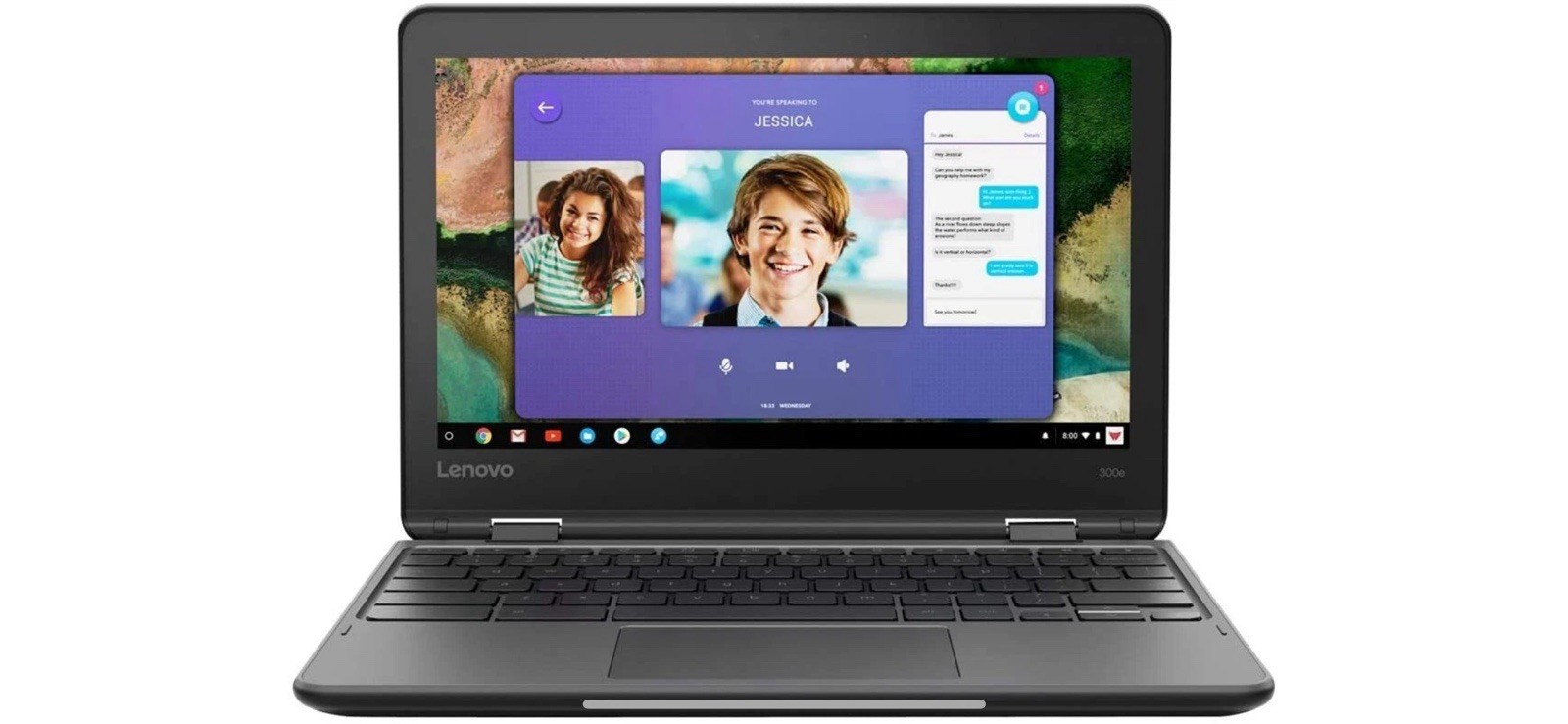 Lenovo 300e Touchscreen 11.6″ 2in1 4GB 32GB, MT8173 2.1GHz ChromebookGOOD