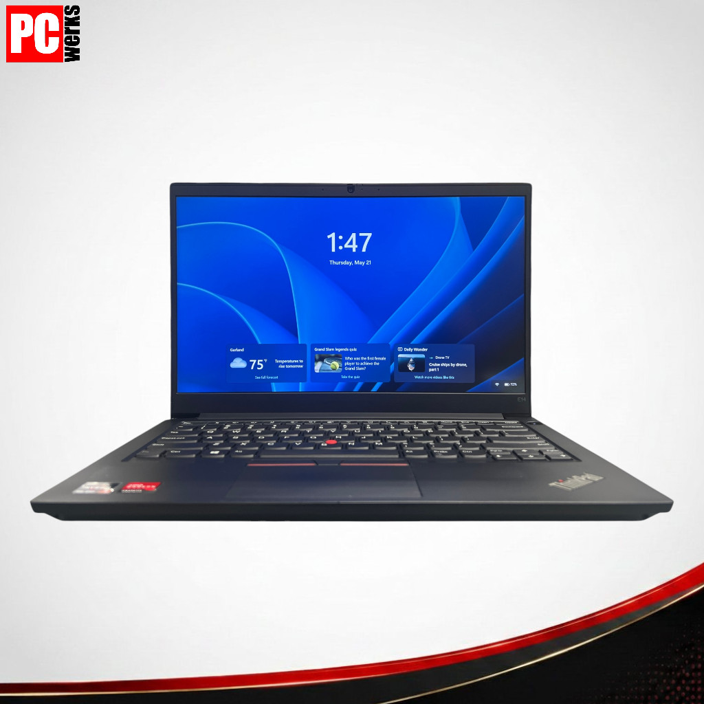Lenovo ThinkPad E14 Gen2 Laptop RYZEN 5 4600U 16GB 256GB NVMe Win 11 Pro *Read*