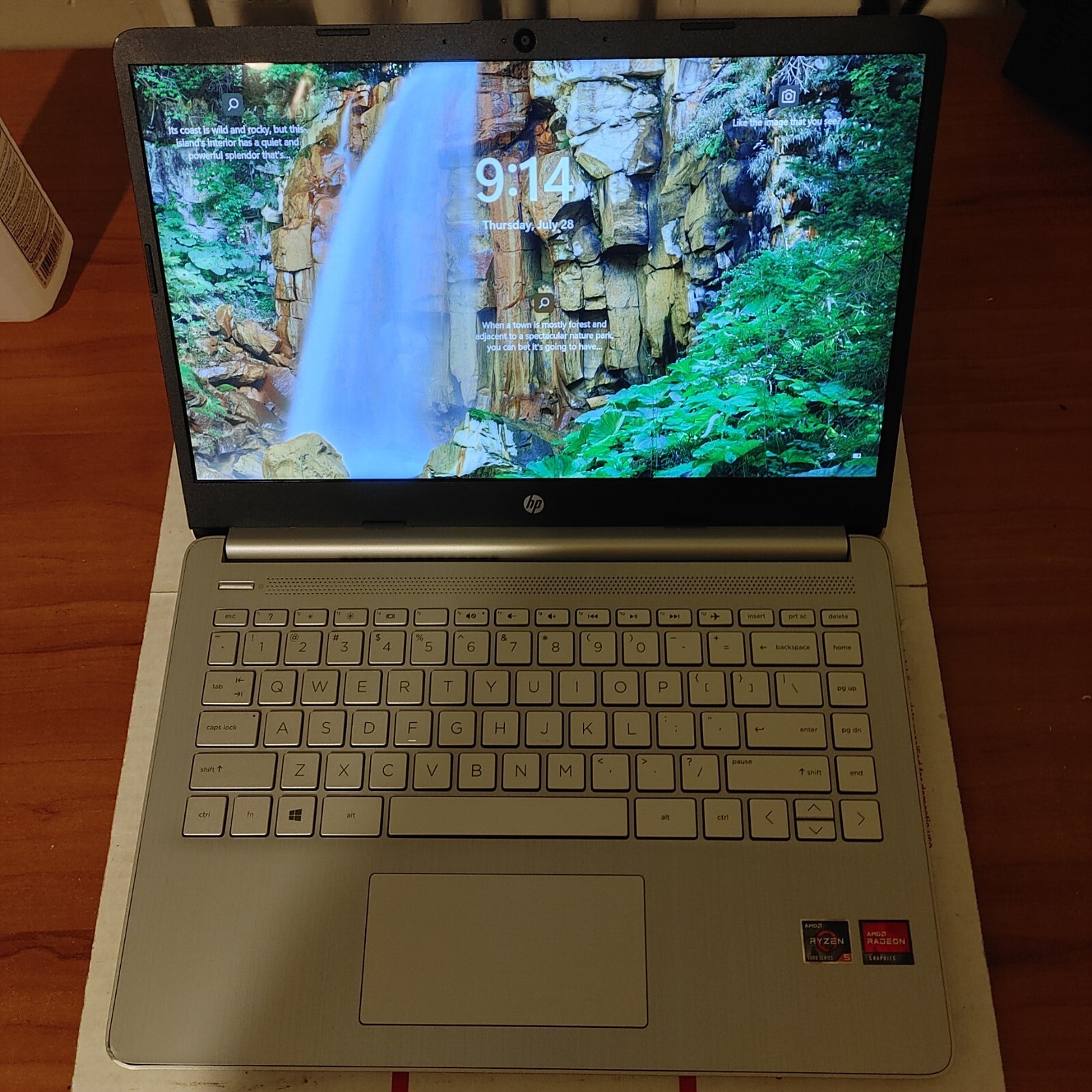 HP Laptop 14″ AMD IPS 1080p Ryzen 5 5500U 6 core 8GB 256GB SSD Windows 11 