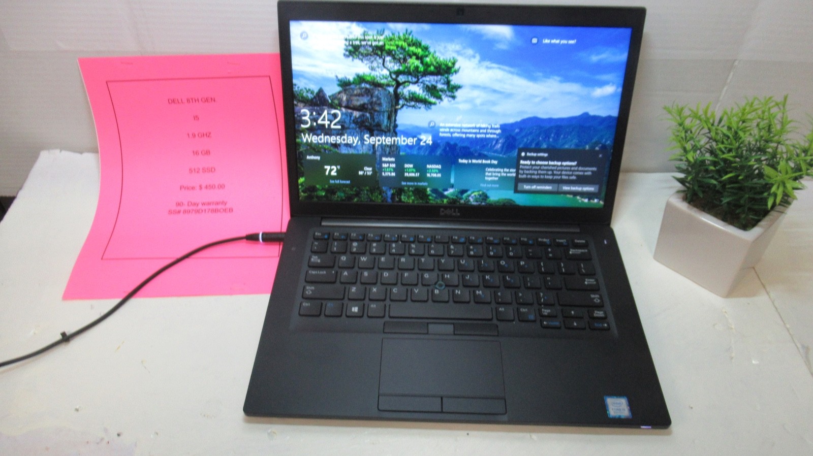 Dell Latitude 7490 14” Laptop Intel Core i5 16GB RAM 512GB SSD Windows 11 Pro