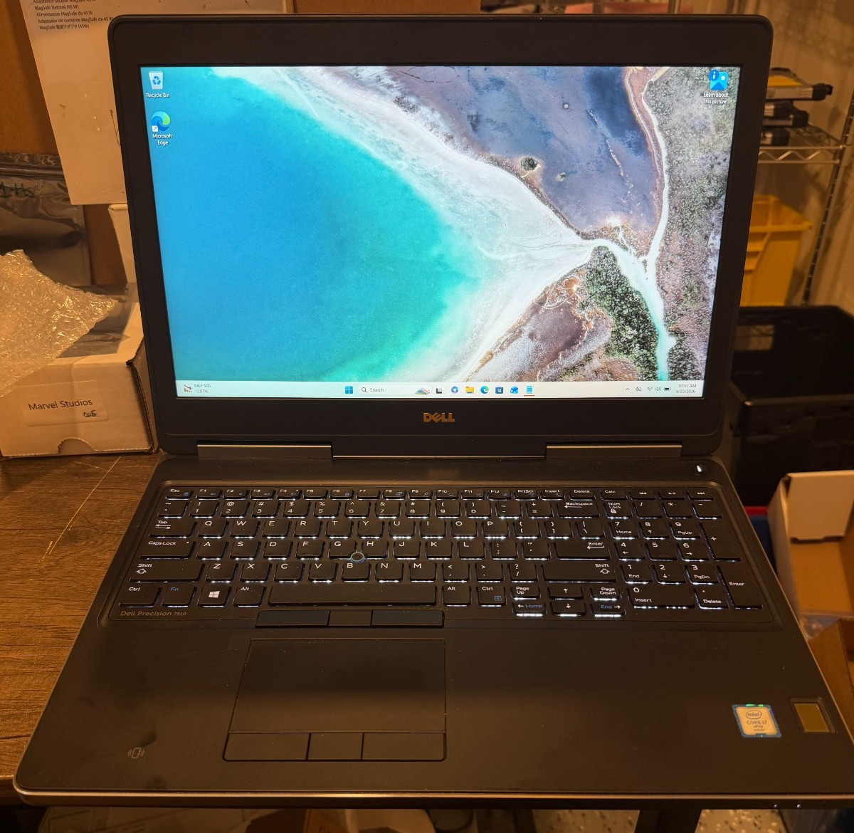 15.6″ Dell Precision 7510 i7-6820HQ 2.70GHZ 16GB 1TB HDD Notebook Win 11 M1000M