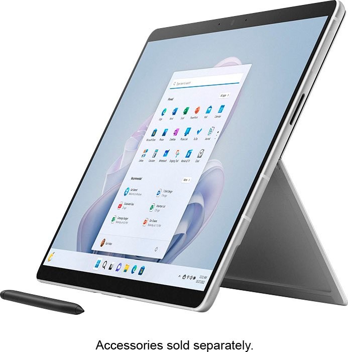 Microsoft Surface Pro 9 i5-1235U 8GB RAM 128GB SSD 13″ 2880X1920 Touch Platinum