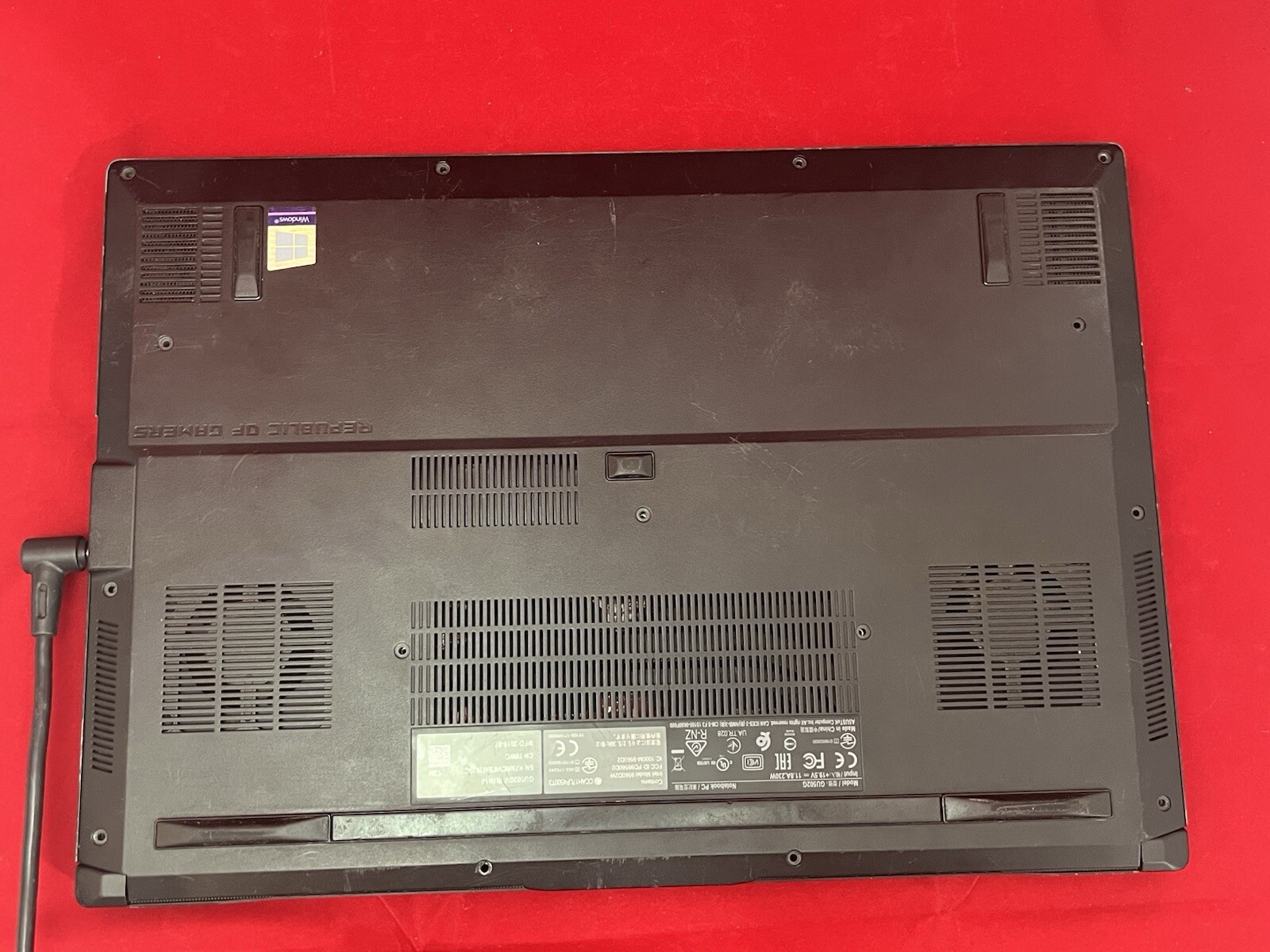 WORKING AS IS ~ READ ~ ASUS – Rog Zephyrus M15 15.6″ Gaming Laptop RTX 2060 16GB