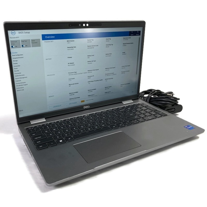 Dell Precision 3571 15.6″ Laptop i7-12800H 2.4GHz 16GB 512GB NVMe SSD – Win 11