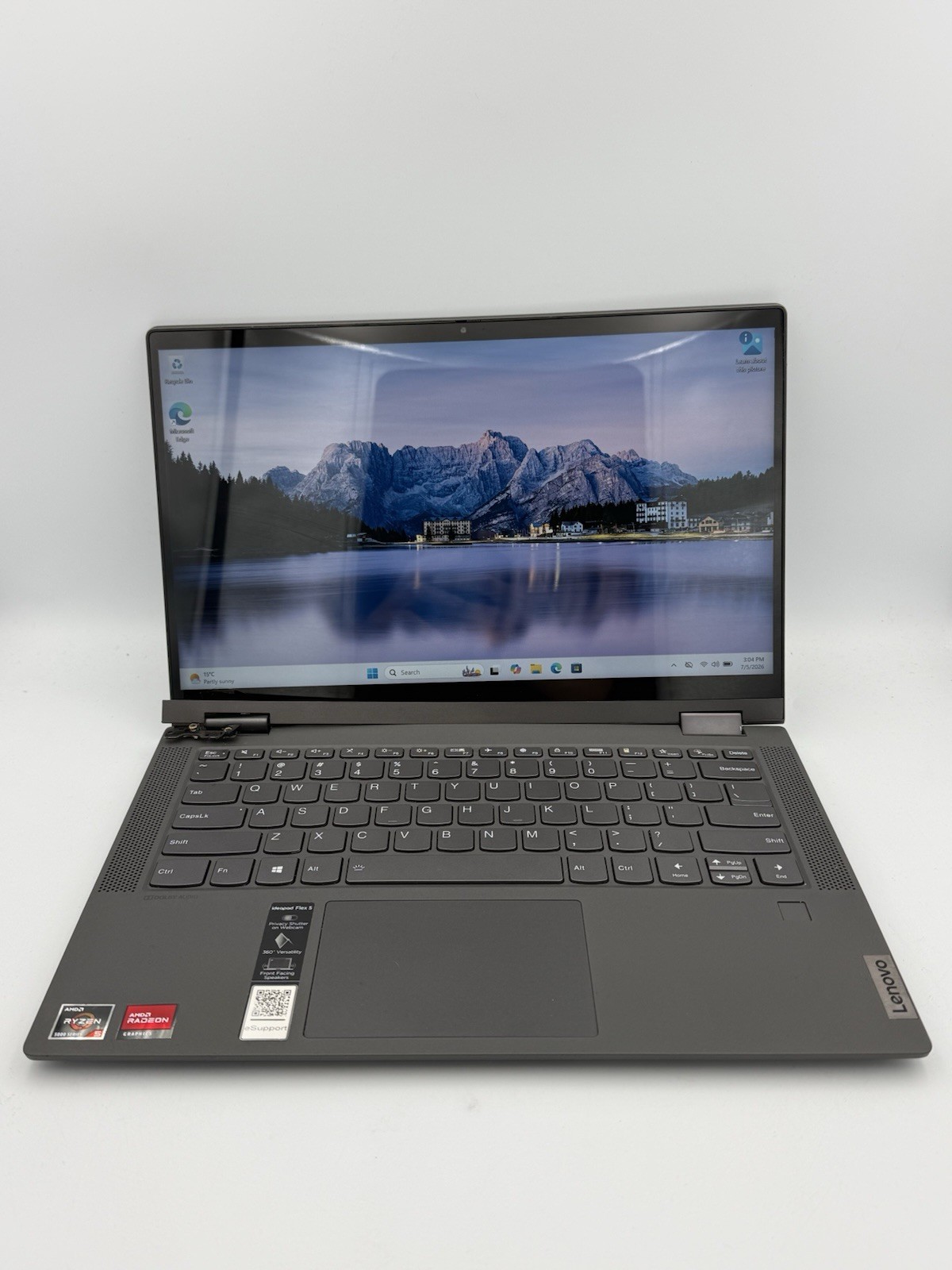 Lenovo IdeaPad Flex 5 14” – Ryzen 5 5500U/16GB RAM/512GB SSD (HINGE ISSUE) 45C