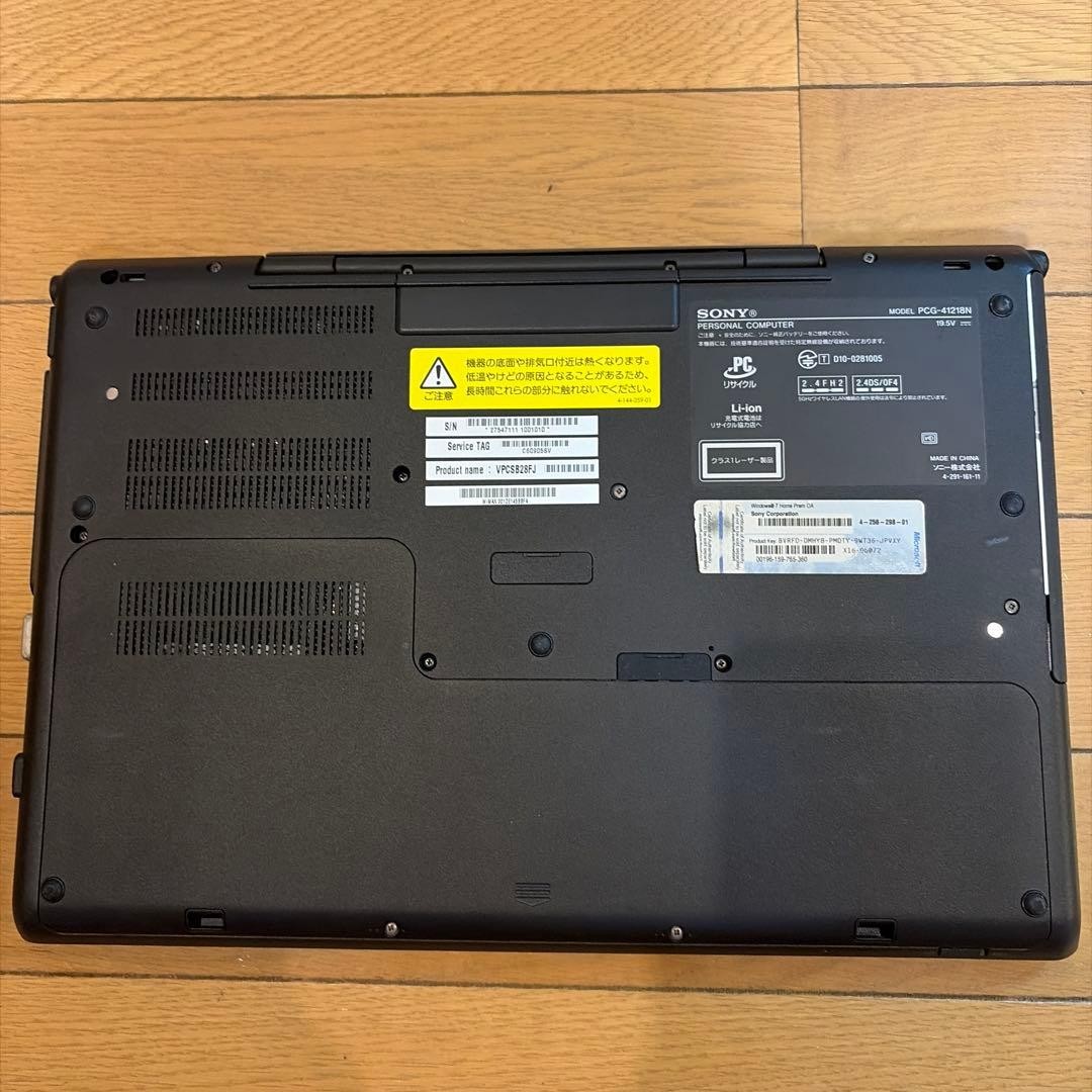 Sony VAIO PCG-41218N i3-2310M SSD 8GB Win11 Used Japan Genuine