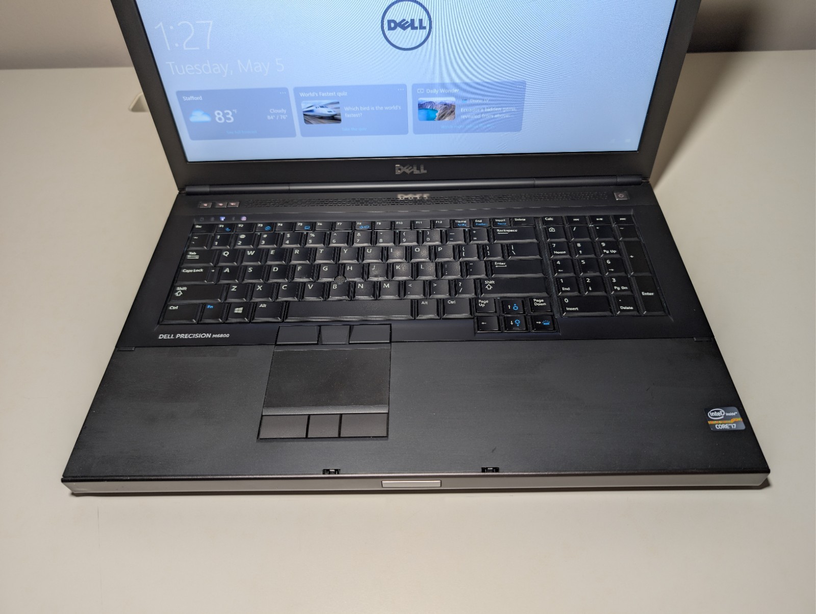 DELL PRECISION M6800 | i7-4930MX 32GB RAM 1TB SSD + 1TB HDD | FHD NVIDIA K4100M