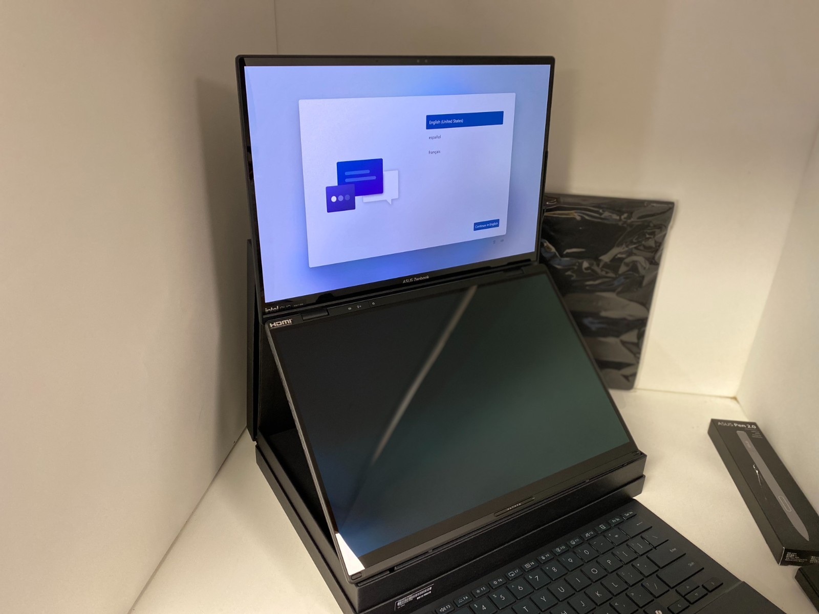ASUS 14″ Zenbook Duo UX8406CA 32GB/1TB SSD 120Hz Dual Screen Touchscreen + Pen