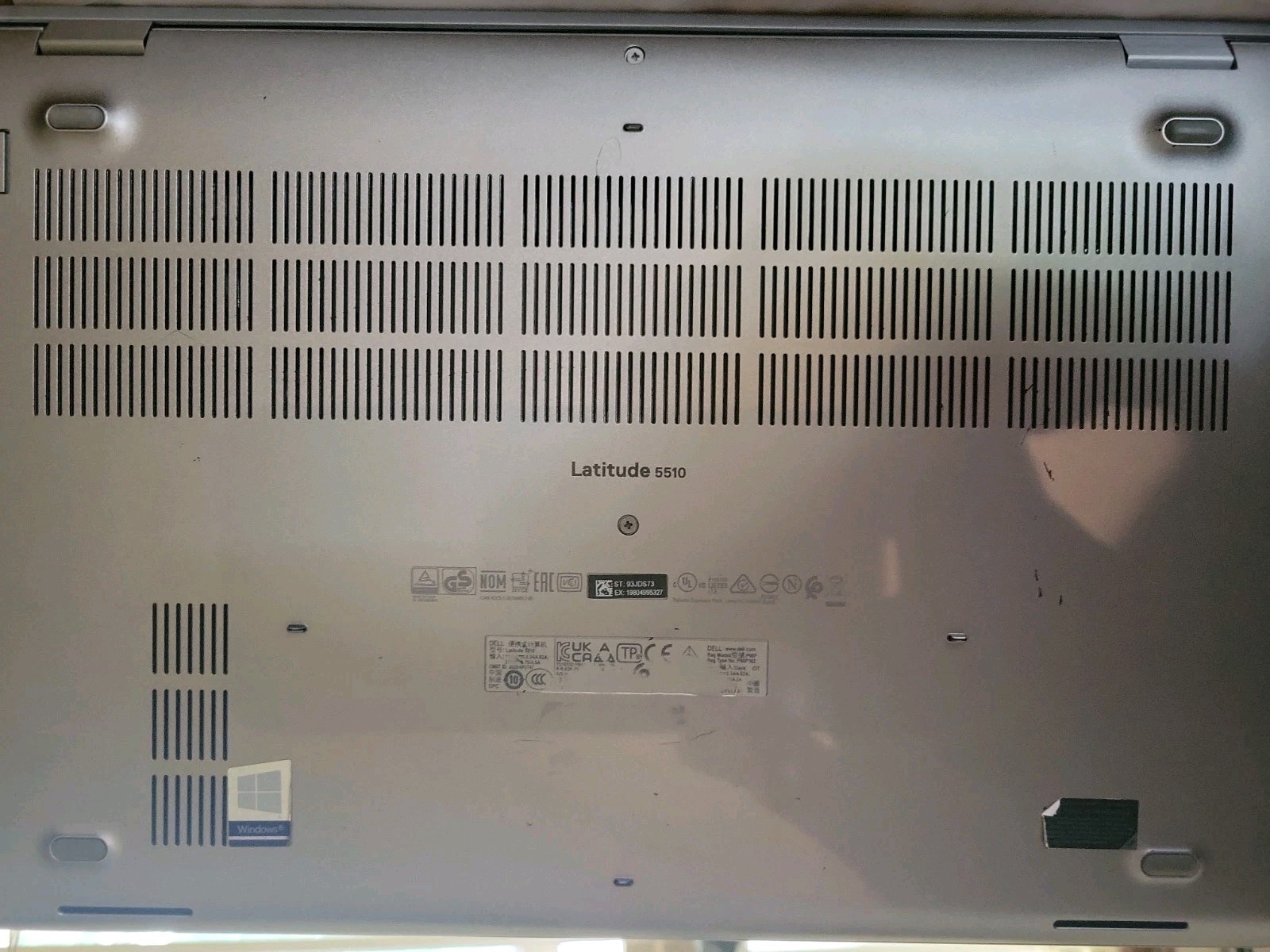 DELL Latitude 5510 i5-10210U 1.6GHz- 4.20Ghz Max . 8Gb RAM. 256Gb NVme Win11 Pro