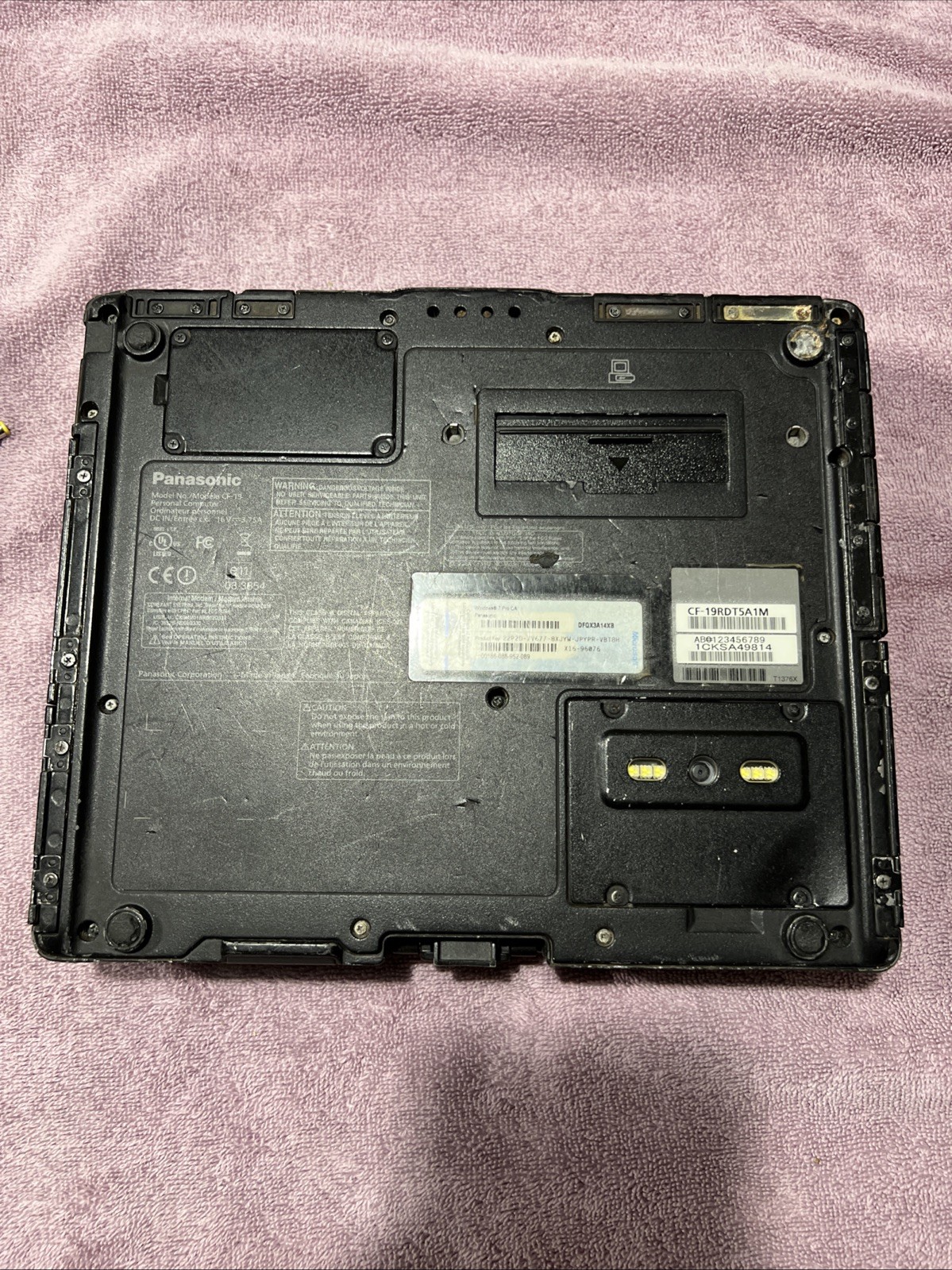 Panasonic Toughbook CF-19 Laptop Intel Core i5 Windows 10 Pro 4GB Ram 150GB HD